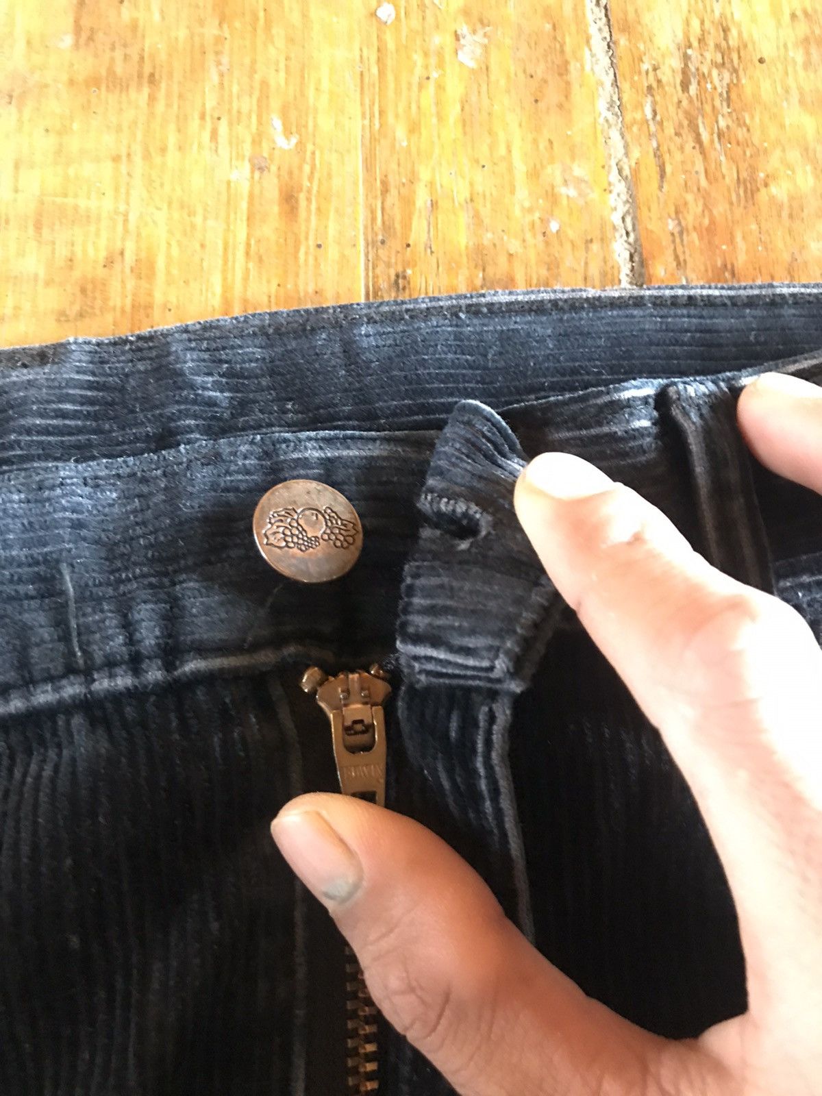 Fruit Of The Loom × Vintage Rare Vintage Fruit Of The Loom Corduroy Pant Size US 32 / EU 48 - 4 Thumbnail
