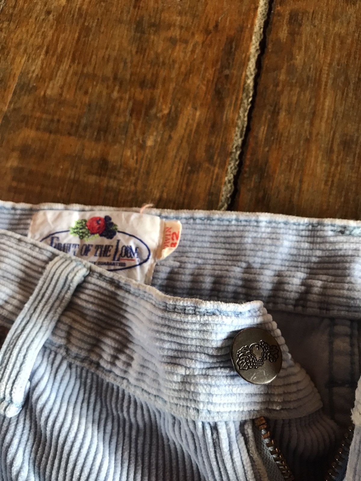 Edwin × Fruit Of The Loom × Vintage Rare Vintage Fruit Of The Loom Corduroy Pant Size US 32 / EU 48 - 4 Thumbnail