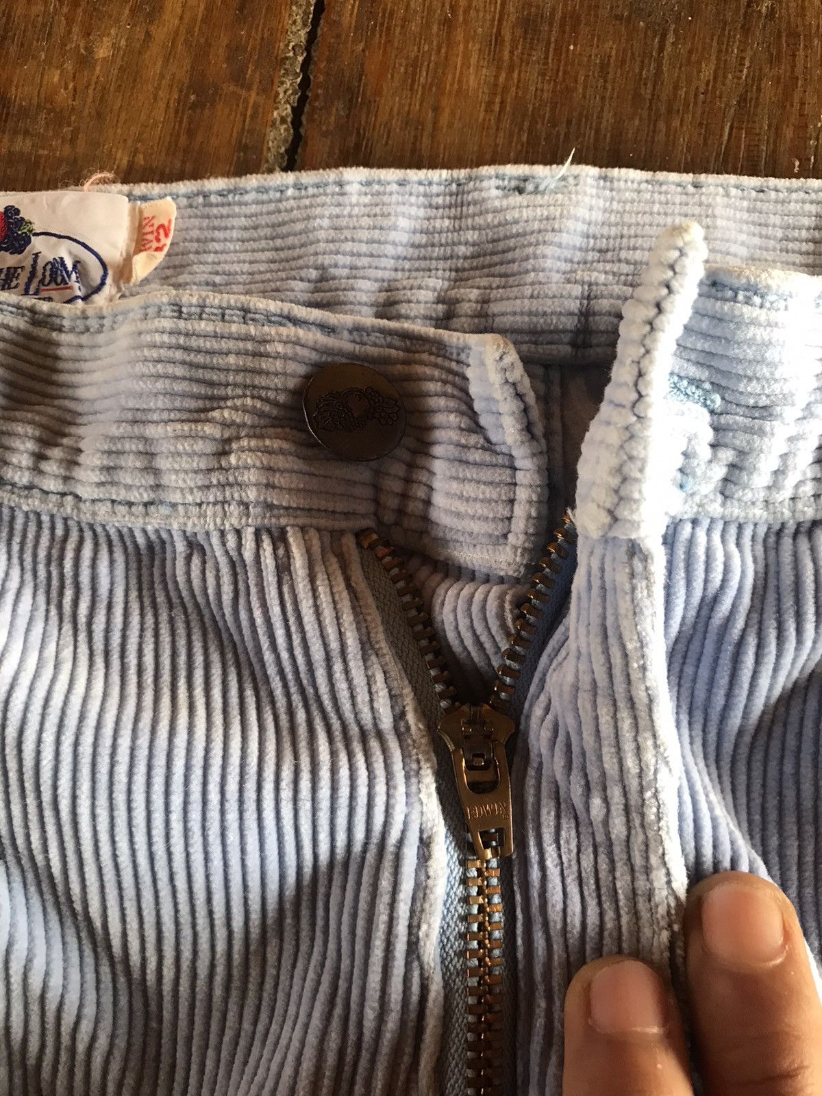 Edwin × Fruit Of The Loom × Vintage Rare Vintage Fruit Of The Loom Corduroy Pant Size US 32 / EU 48 - 3 Thumbnail