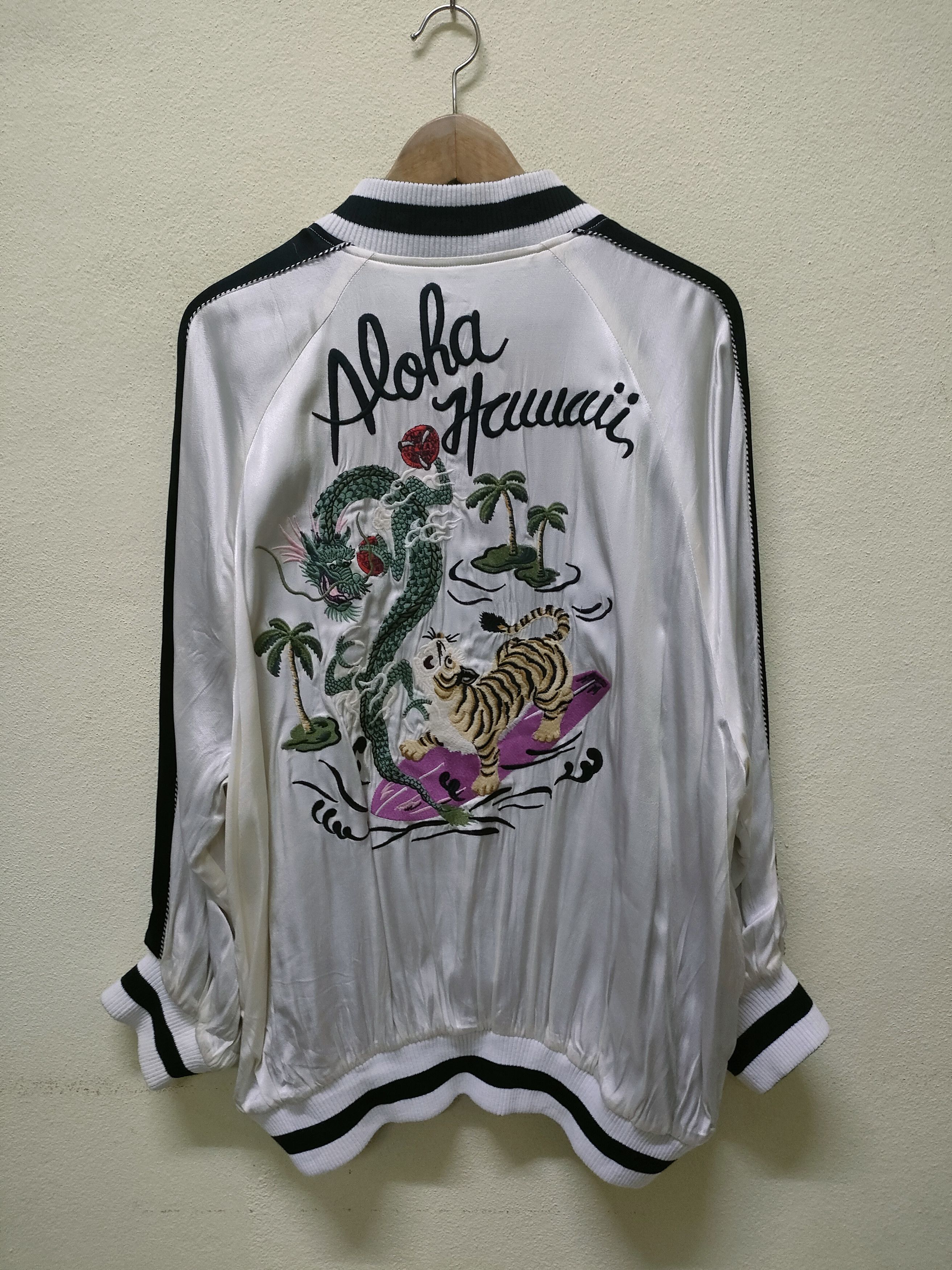 Japanese Brand 💥 Best Offer 💥 Jeanasis Aloha Souvenir Reversible Size US L / EU 52-54 / 3 - 1 Thumbnail
