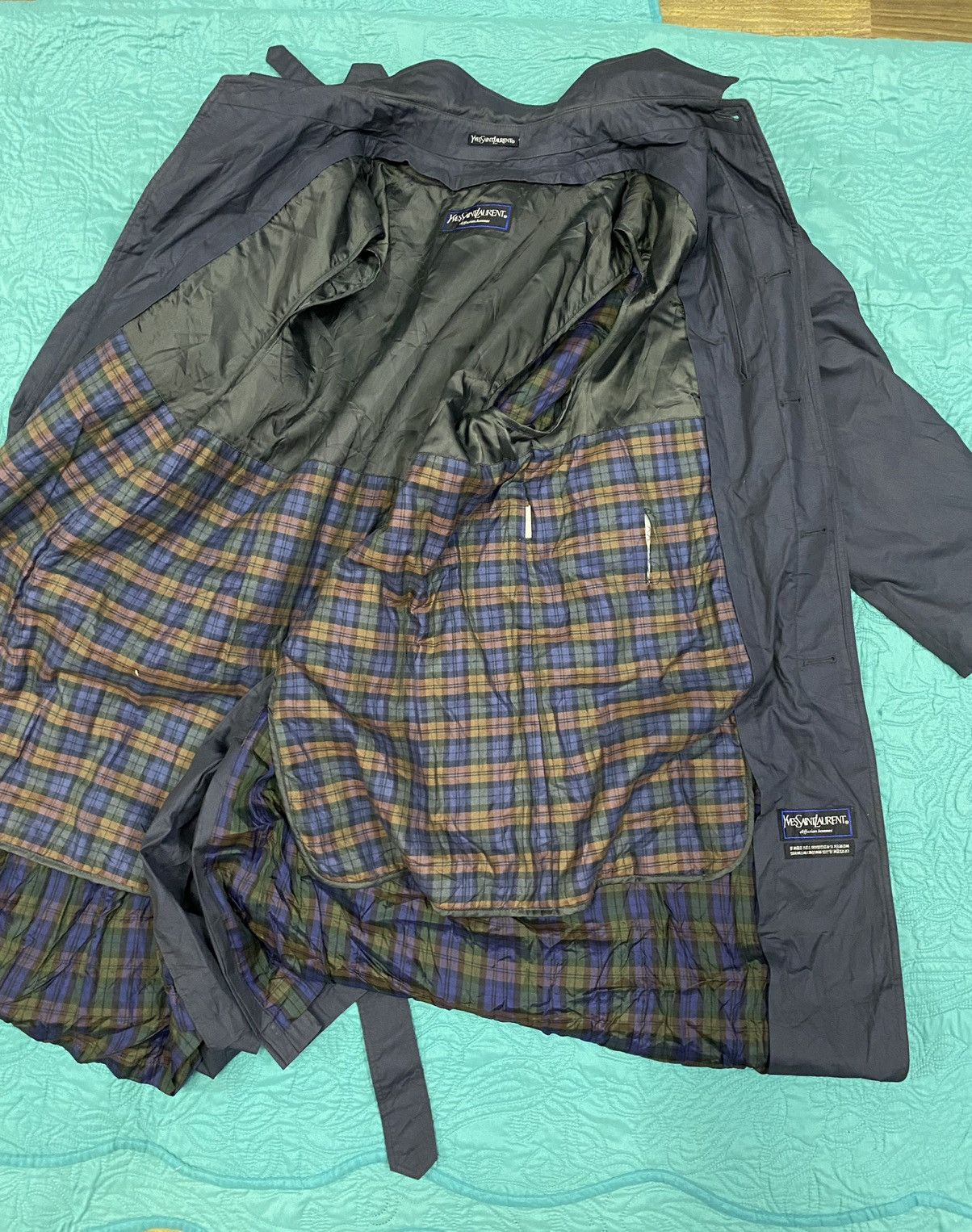 Yves Saint Laurent Vintage Yves Saint Laurent trench coat Size US M / EU 48-50 / 2 - 3 Thumbnail