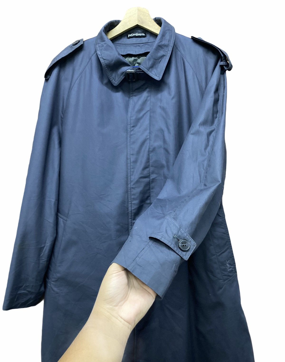 Yves Saint Laurent Vintage Yves Saint Laurent trench coat Size US M / EU 48-50 / 2 - 2 Thumbnail