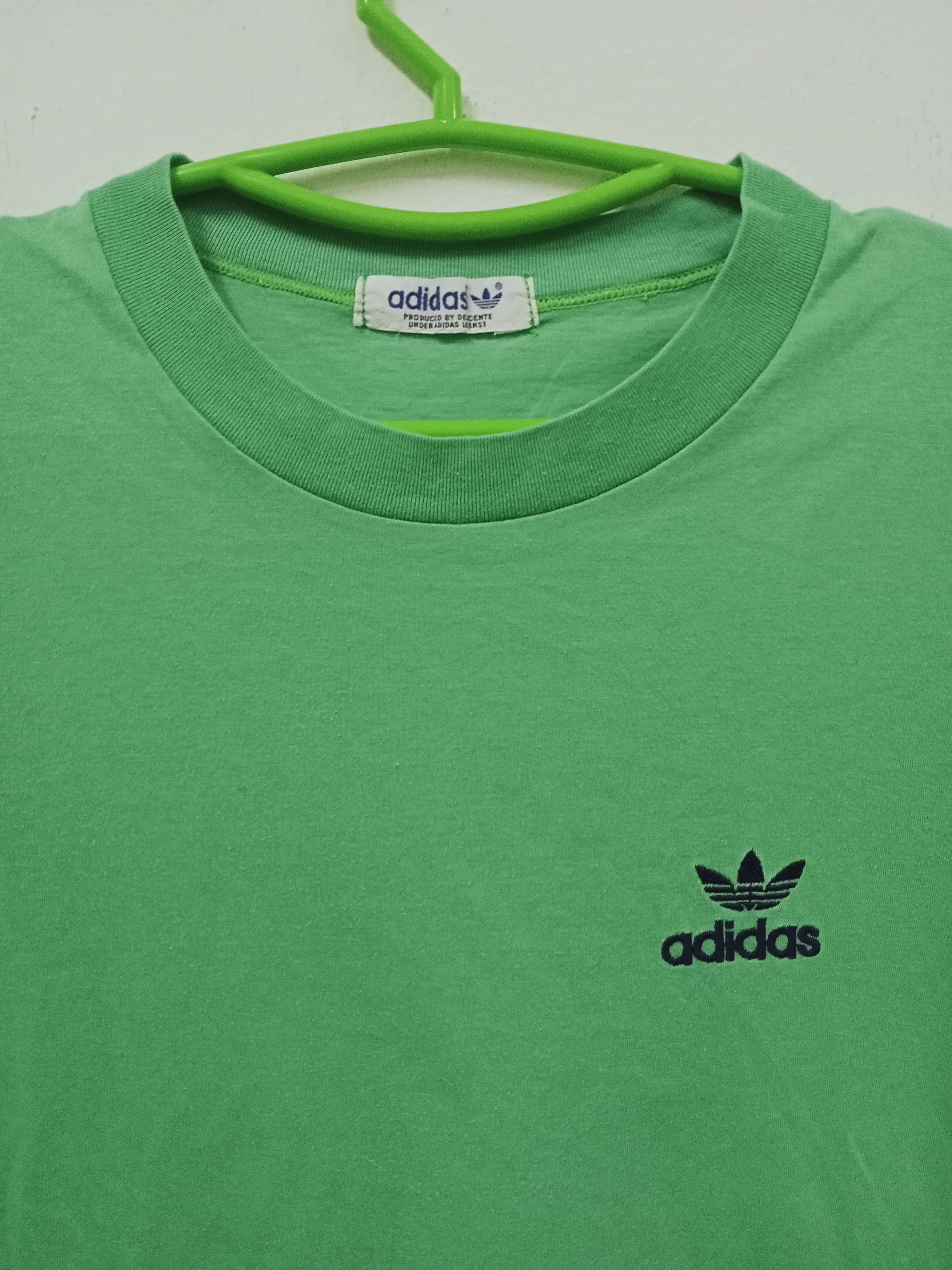 Adidas Vintage Adidas Trefoil T- shirt Size US S / EU 44-46 / 1 - 2 Thumbnail