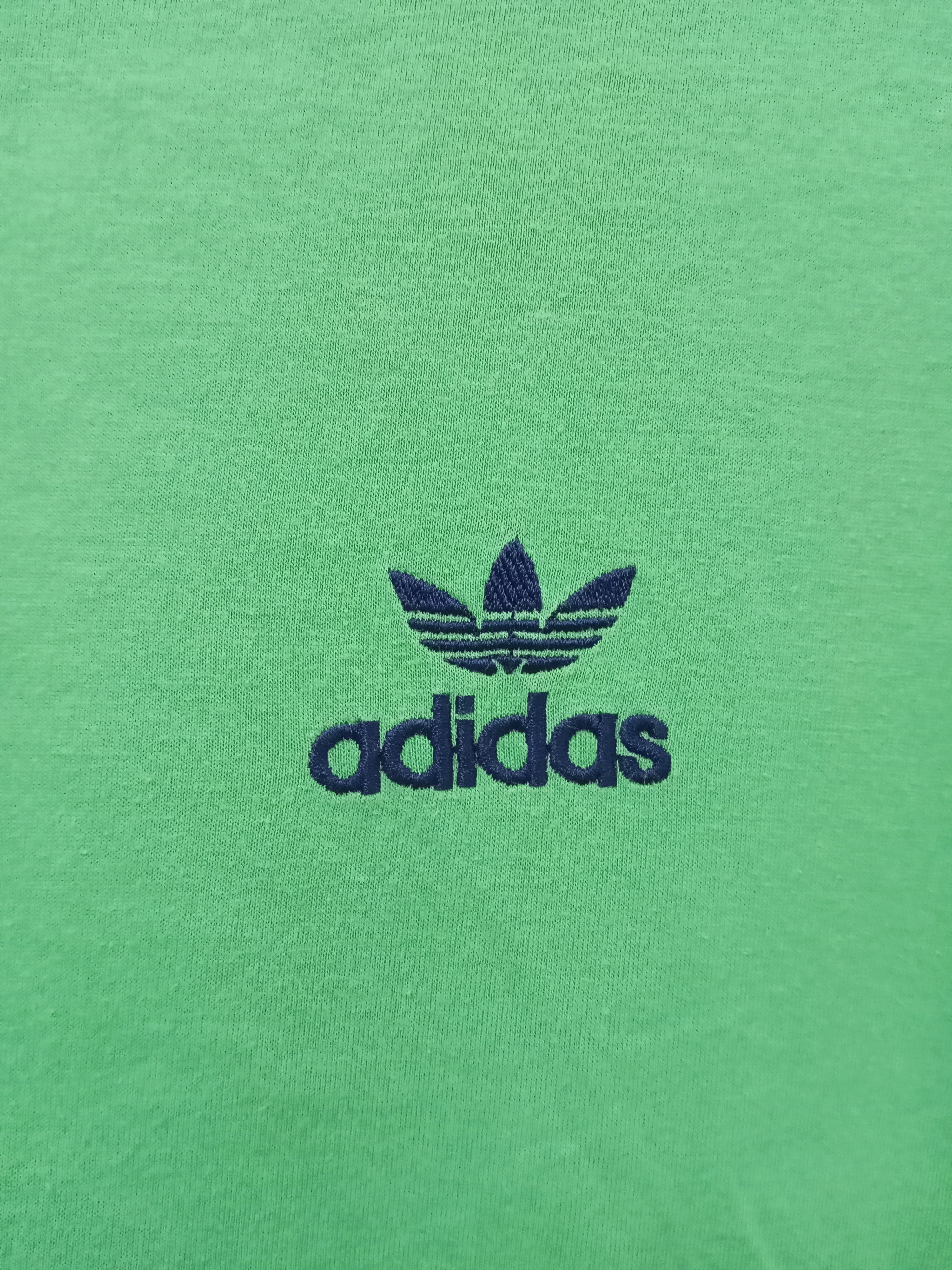 Adidas Vintage Adidas Trefoil T- shirt Size US S / EU 44-46 / 1 - 3 Thumbnail