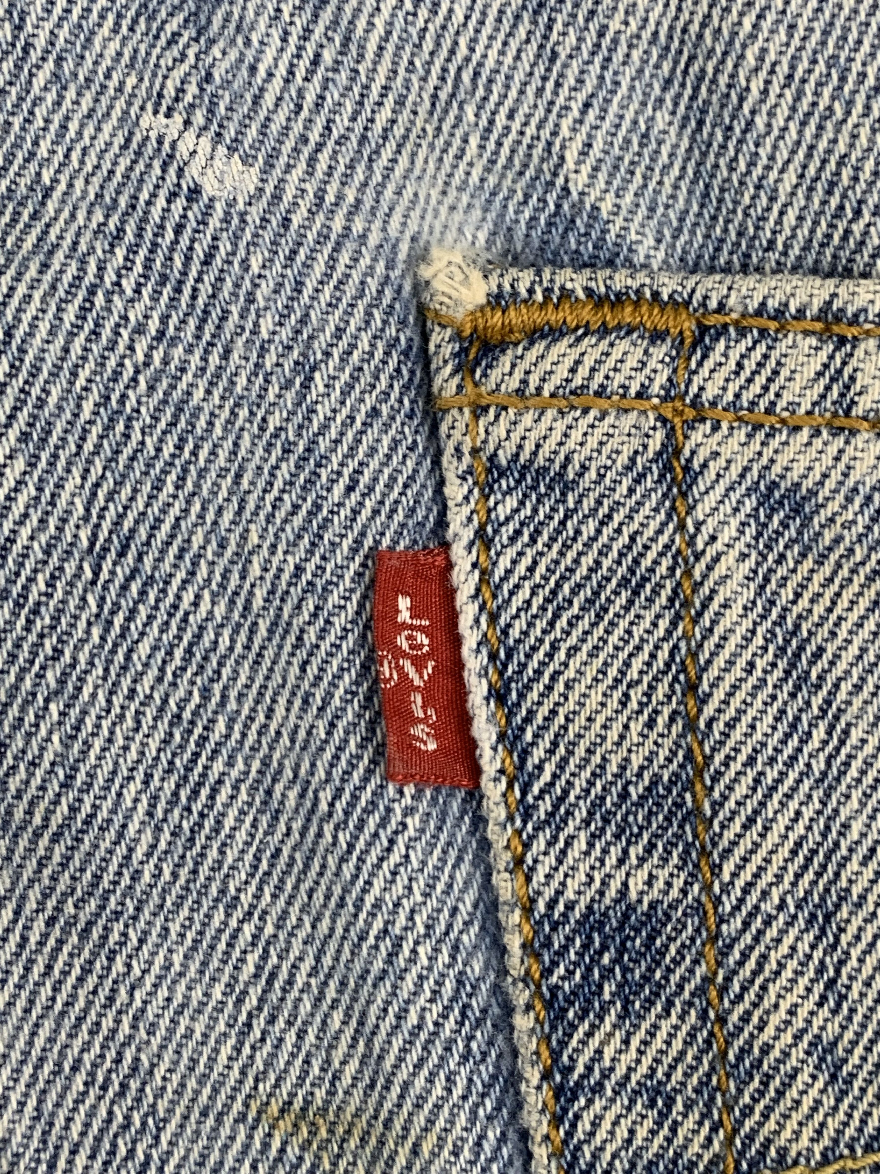 Levi's Vintage Levis 501 Light Wash Jeans DP1821 Size US 38 / EU 54 - 6 Thumbnail
