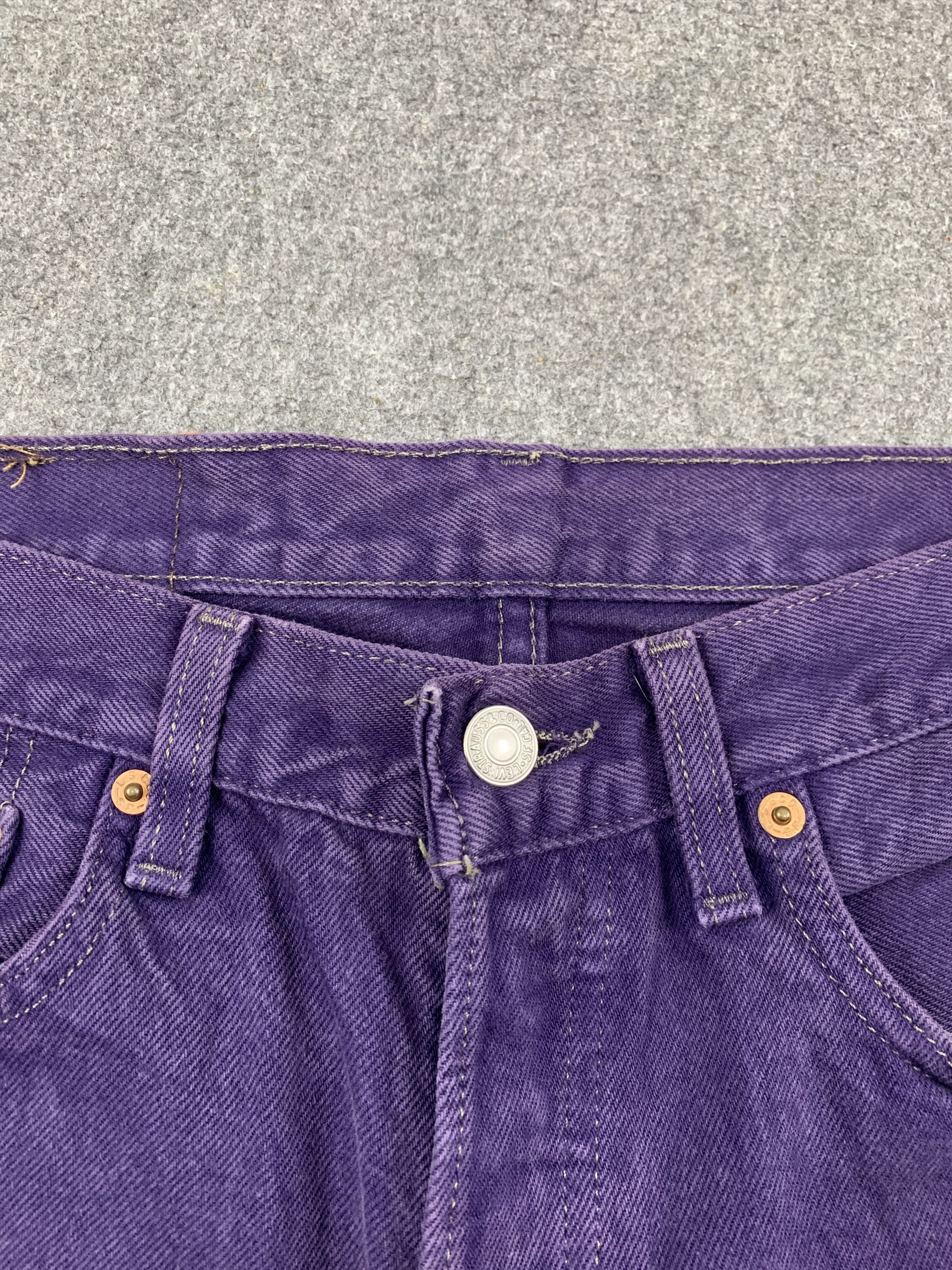 Levi's Vintage 90s Levis 501 Jeans DP1824 Size US 31 - 2 Thumbnail