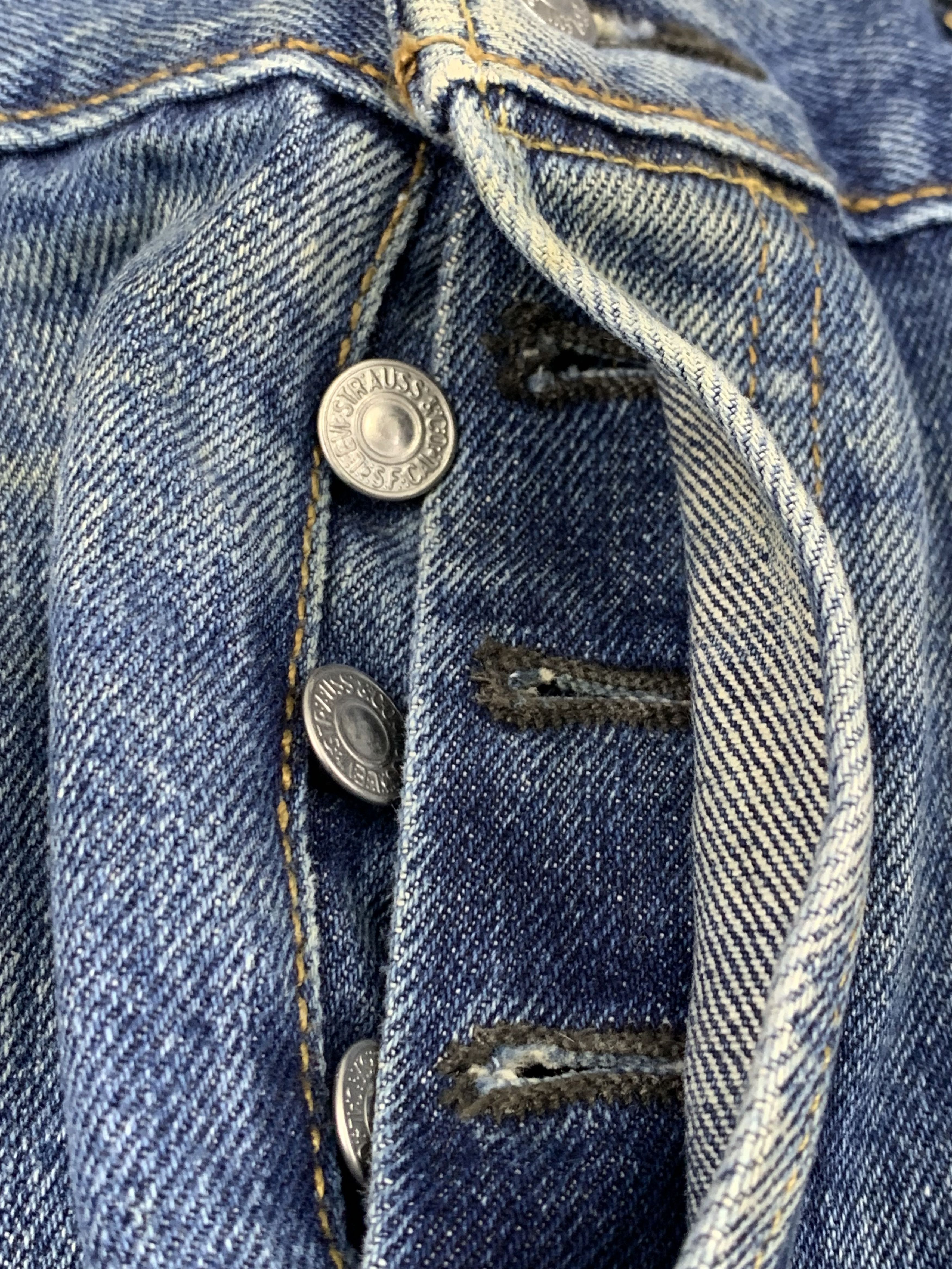 Levi's Vintage Levis 501 Light Blue Jeans DP1825 Size US 36 / EU 52 - 9 Thumbnail