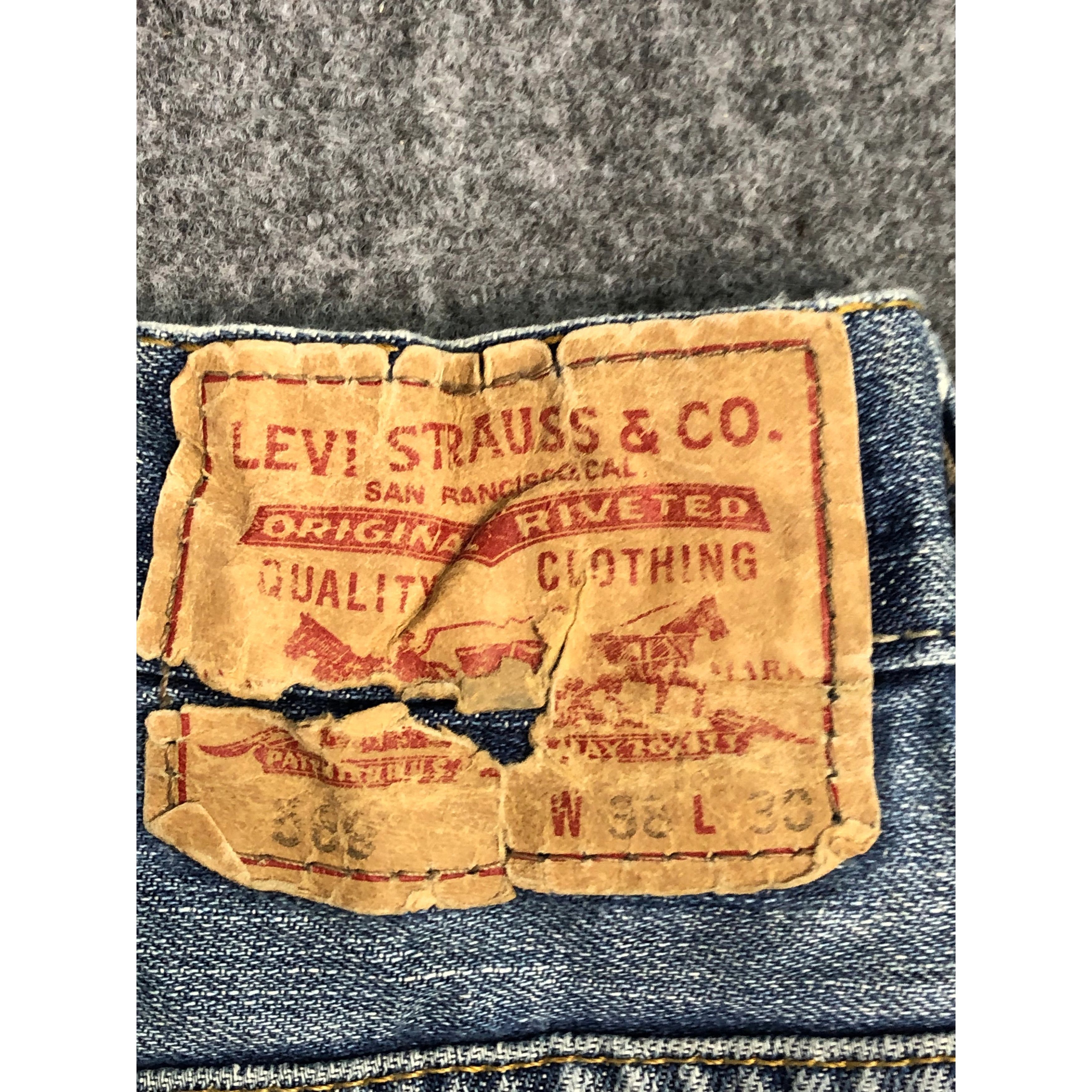 Levi's Vintage Levis 569 Loose Straight Jeans DP0477 Size US 43 - 5 Thumbnail