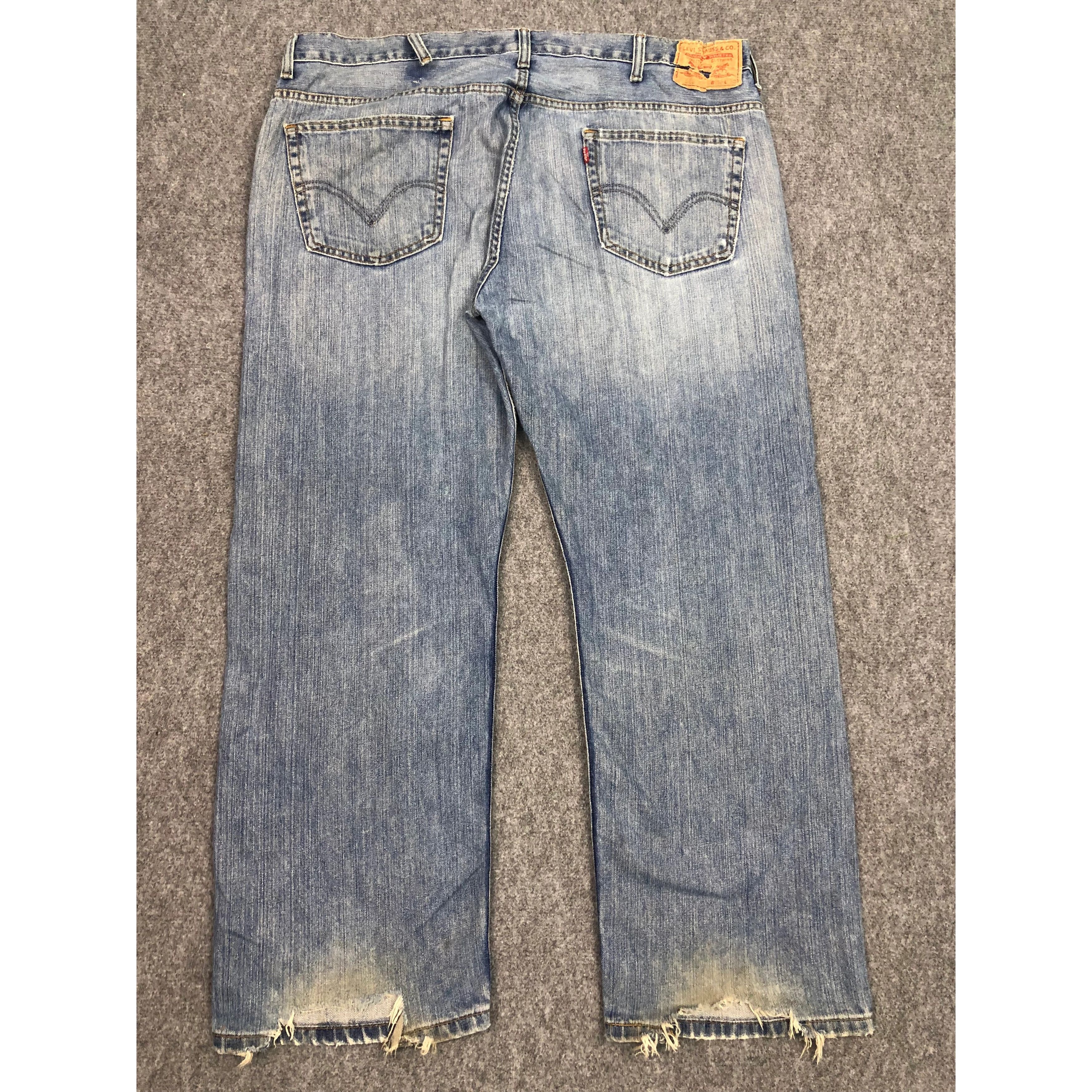Levi's Vintage Levis 569 Loose Straight Jeans DP0477 Size US 43 - 2 Thumbnail