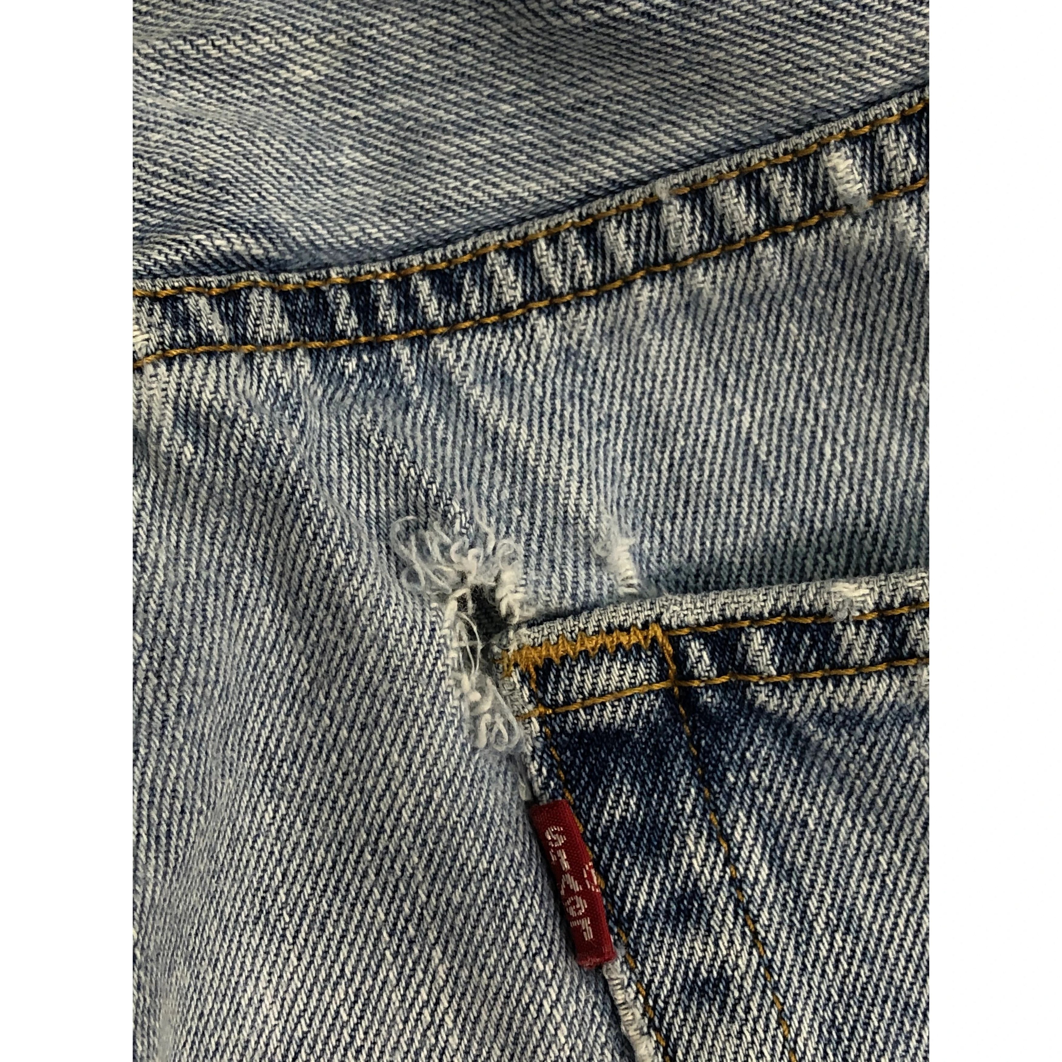 Levi's Vintage Levis 550 Relaxed Fit Faded Denim DP0085 Size US 36 / EU 52 - 11 Thumbnail