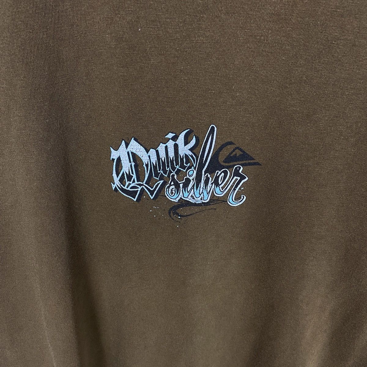 Quiksilver Vintage 90s QuikSilver Honolulu Hawaii Brown Surf tee size L Size US L / EU 52-54 / 3 - 5 Thumbnail