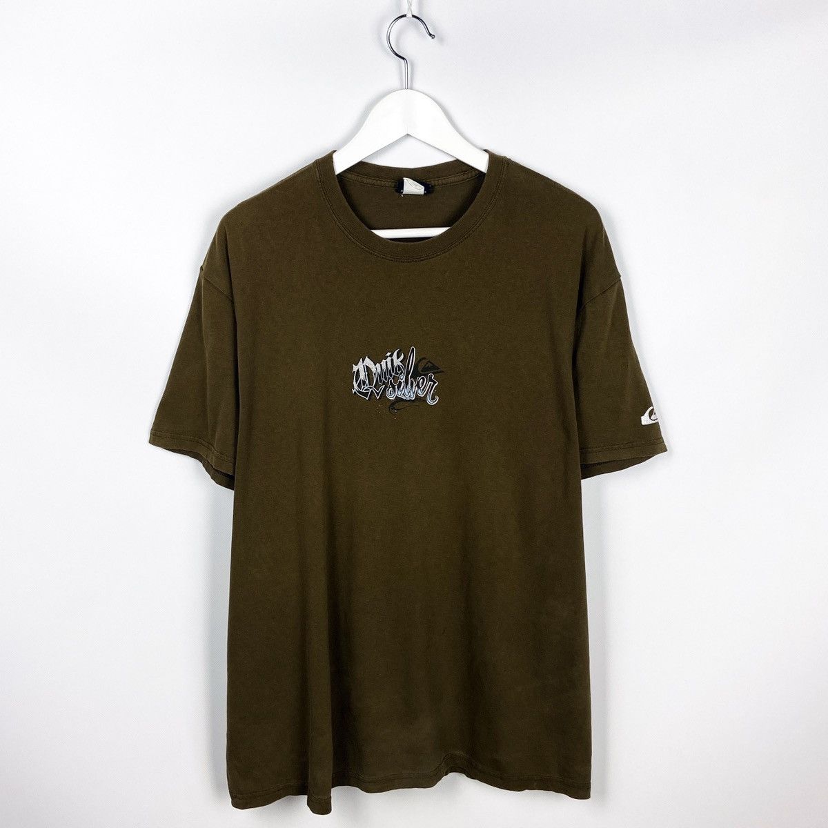 Quiksilver Vintage 90s QuikSilver Honolulu Hawaii Brown Surf tee size L Size US L / EU 52-54 / 3 - 2 Thumbnail