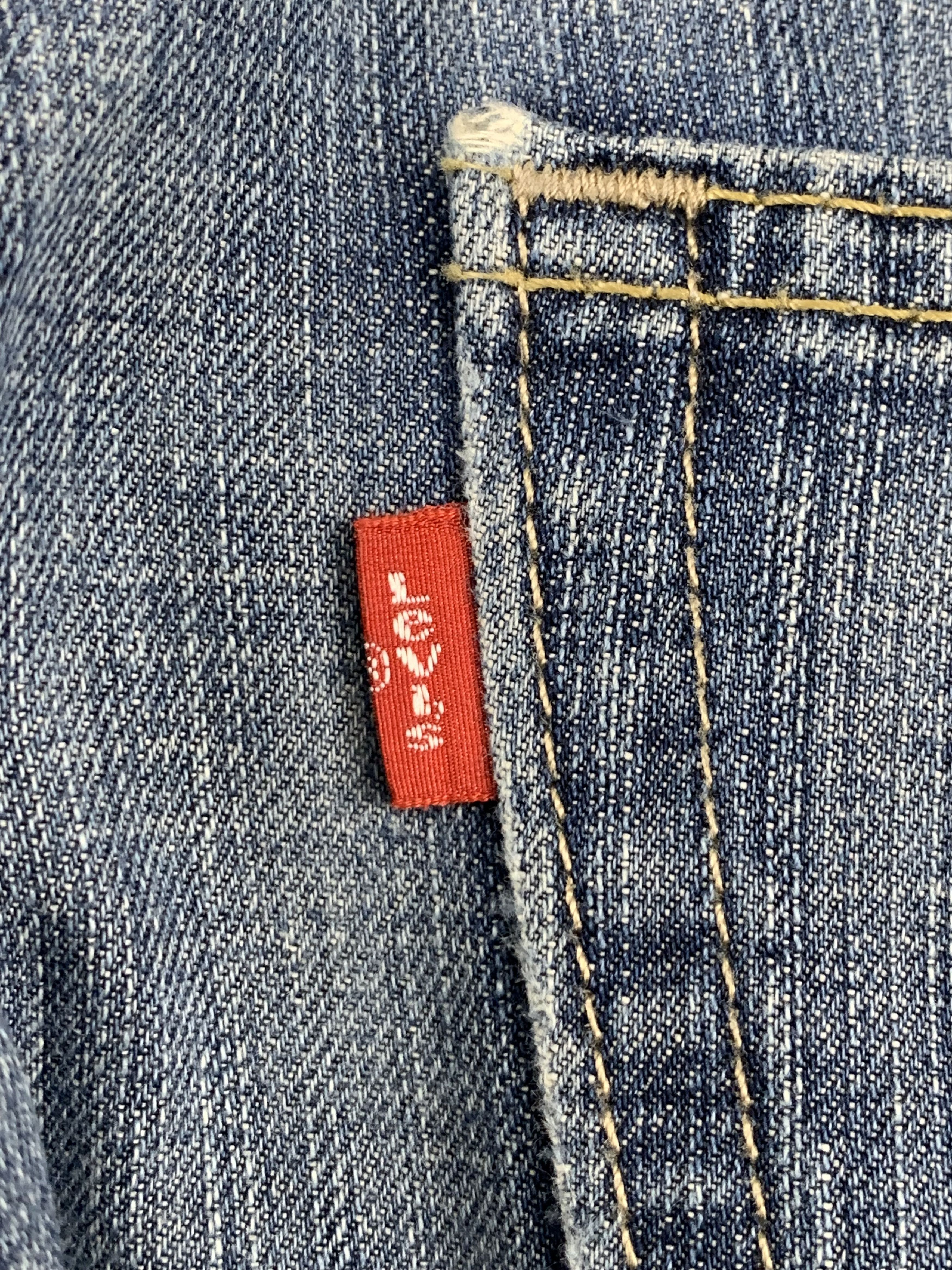 Levi's Vintage Levis 514 Faded Blue Jeans DP1833 Size US 39 - 6 Thumbnail