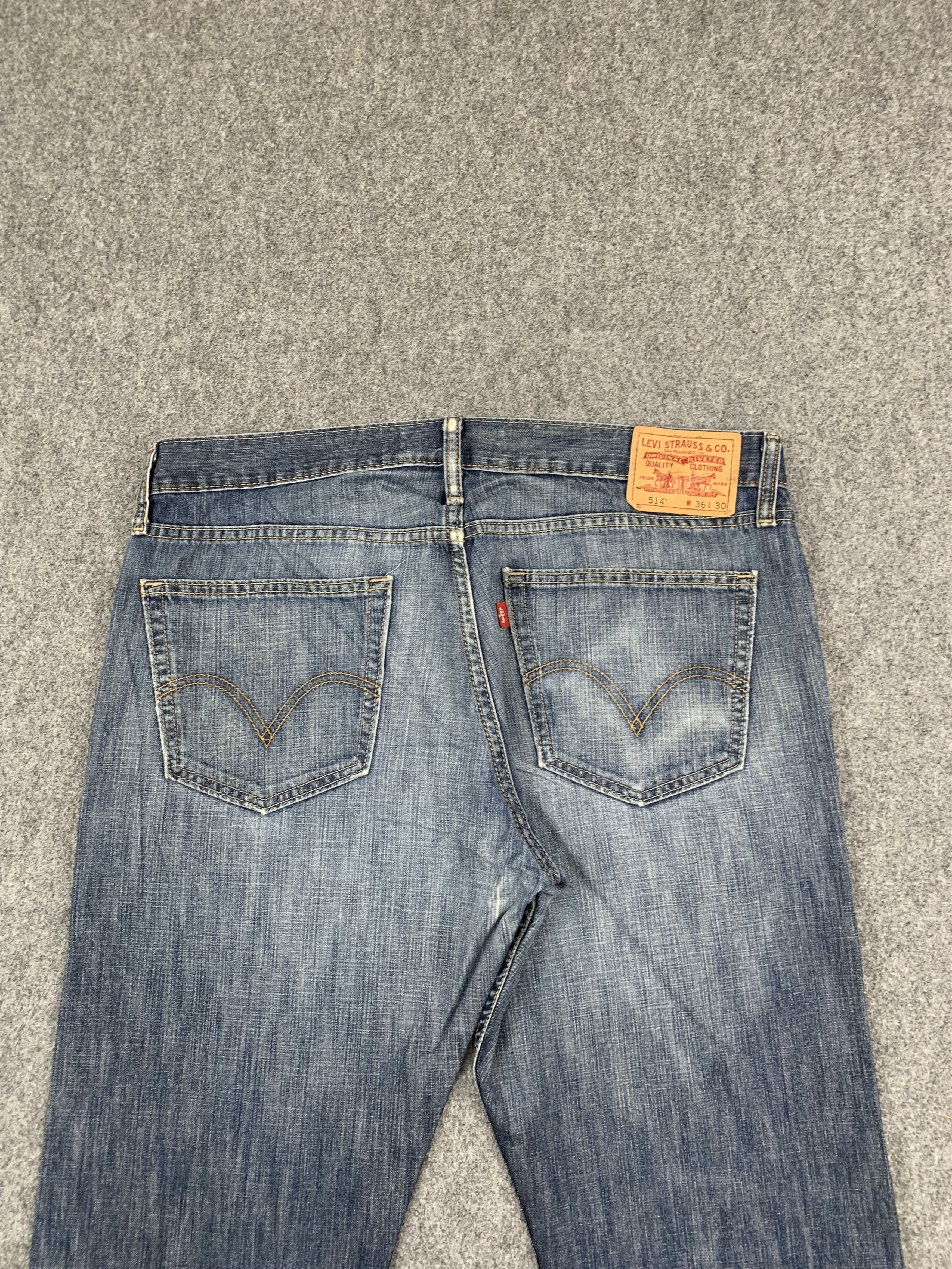 Levi's Vintage Levis 514 Faded Blue Jeans DP1833 Size US 39 - 4 Thumbnail