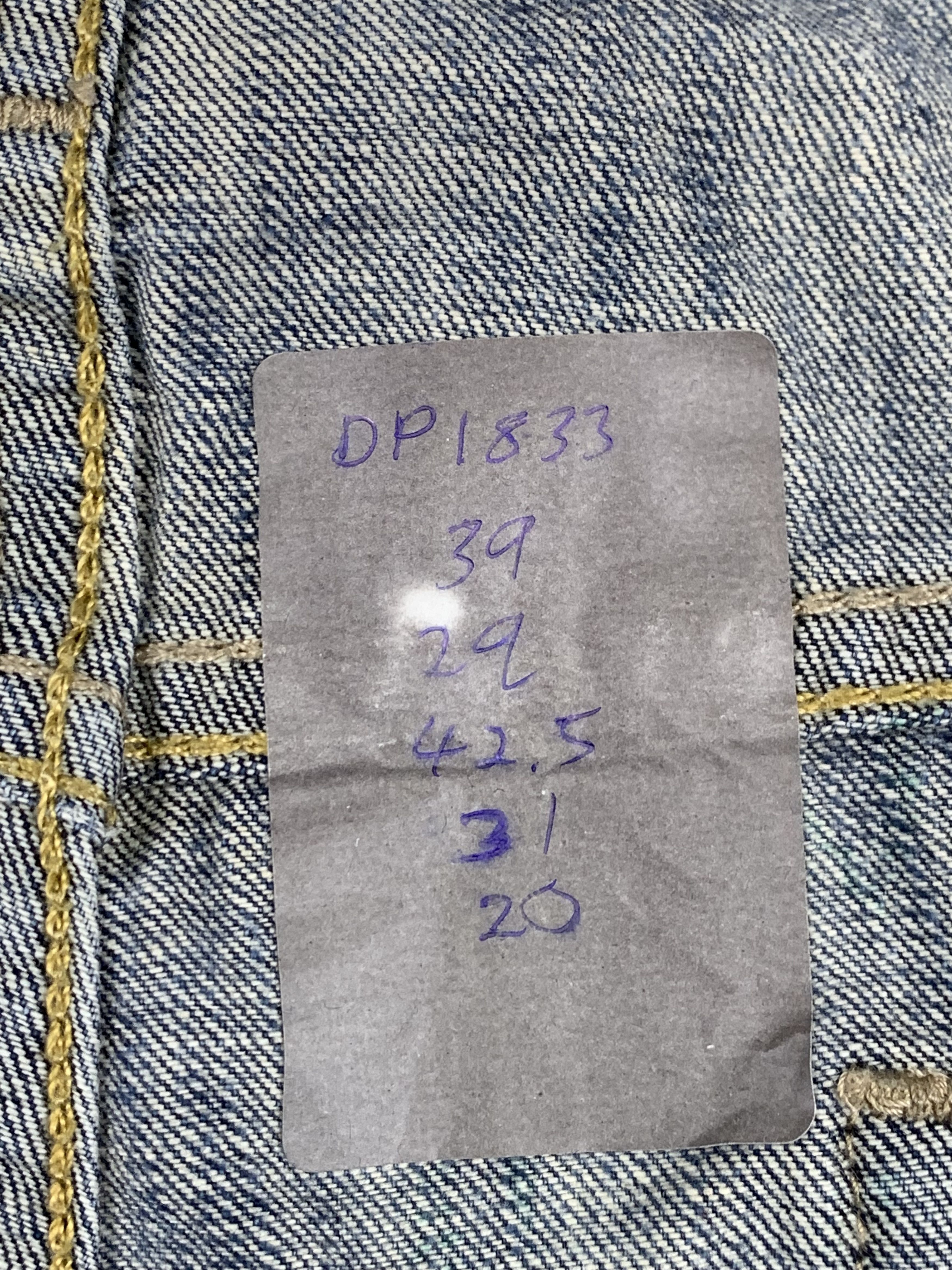 Levi's Vintage Levis 514 Faded Blue Jeans DP1833 Size US 39 - 15 Thumbnail