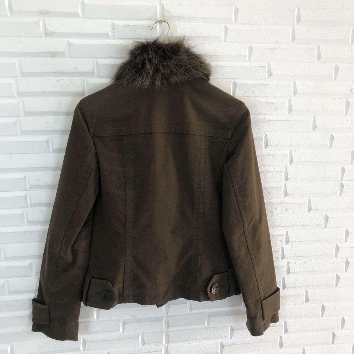 Burberry × Vintage BURBERRY BLUE LABEL FURR JACKET Size US M / EU 48-50 / 2 - 7 Thumbnail