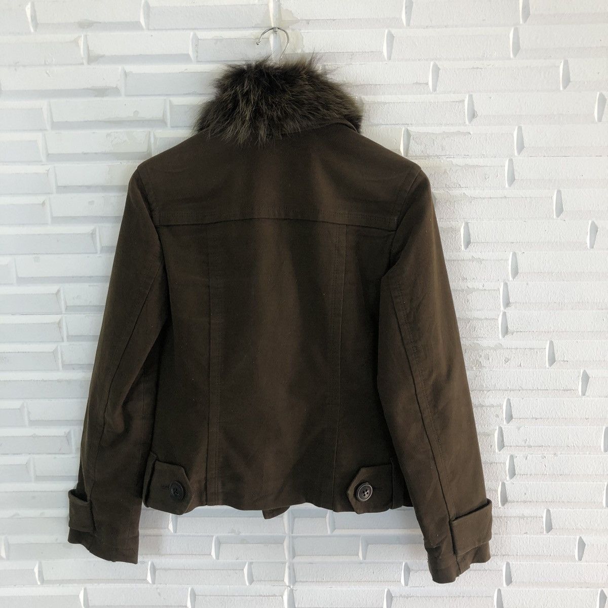 Burberry × Vintage BURBERRY BLUE LABEL FURR JACKET Size US M / EU 48-50 / 2 - 5 Thumbnail