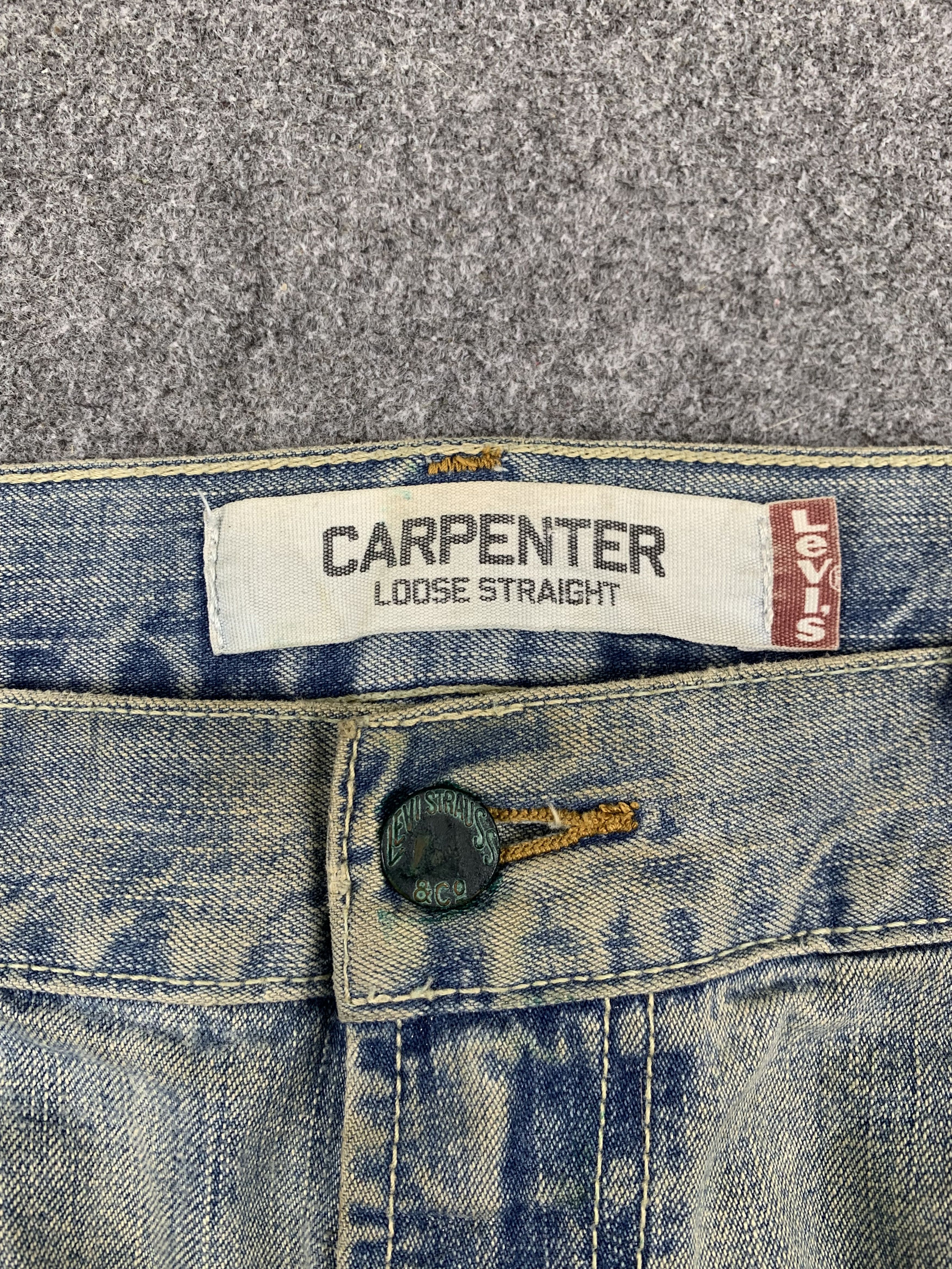 Levi's Vintage Levis Carpenter Light Wash Jeans DP1834 Size US 37 - 6 Thumbnail