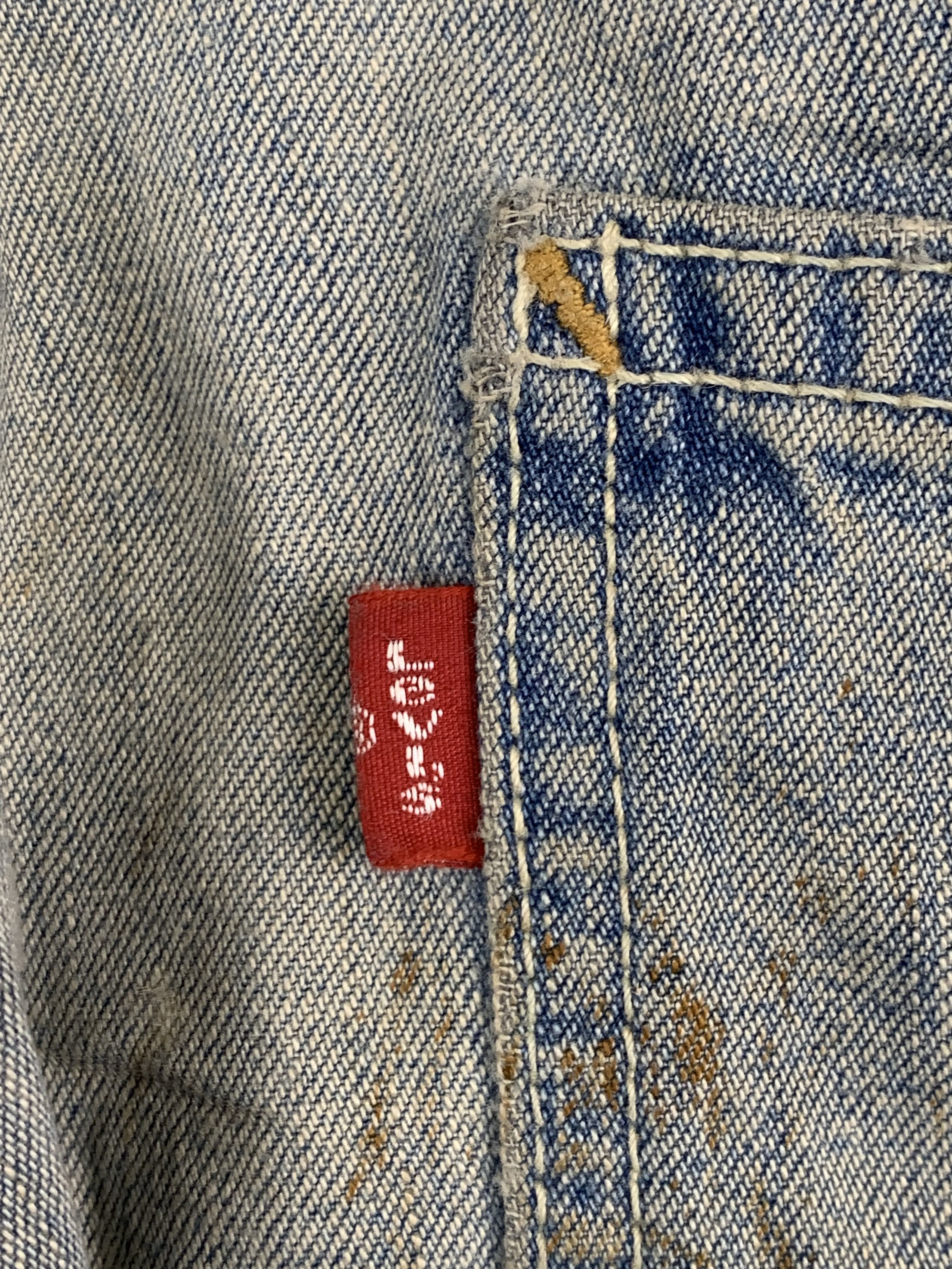 Levi's Vintage Levis Carpenter Light Wash Jeans DP1834 Size US 37 - 5 Thumbnail