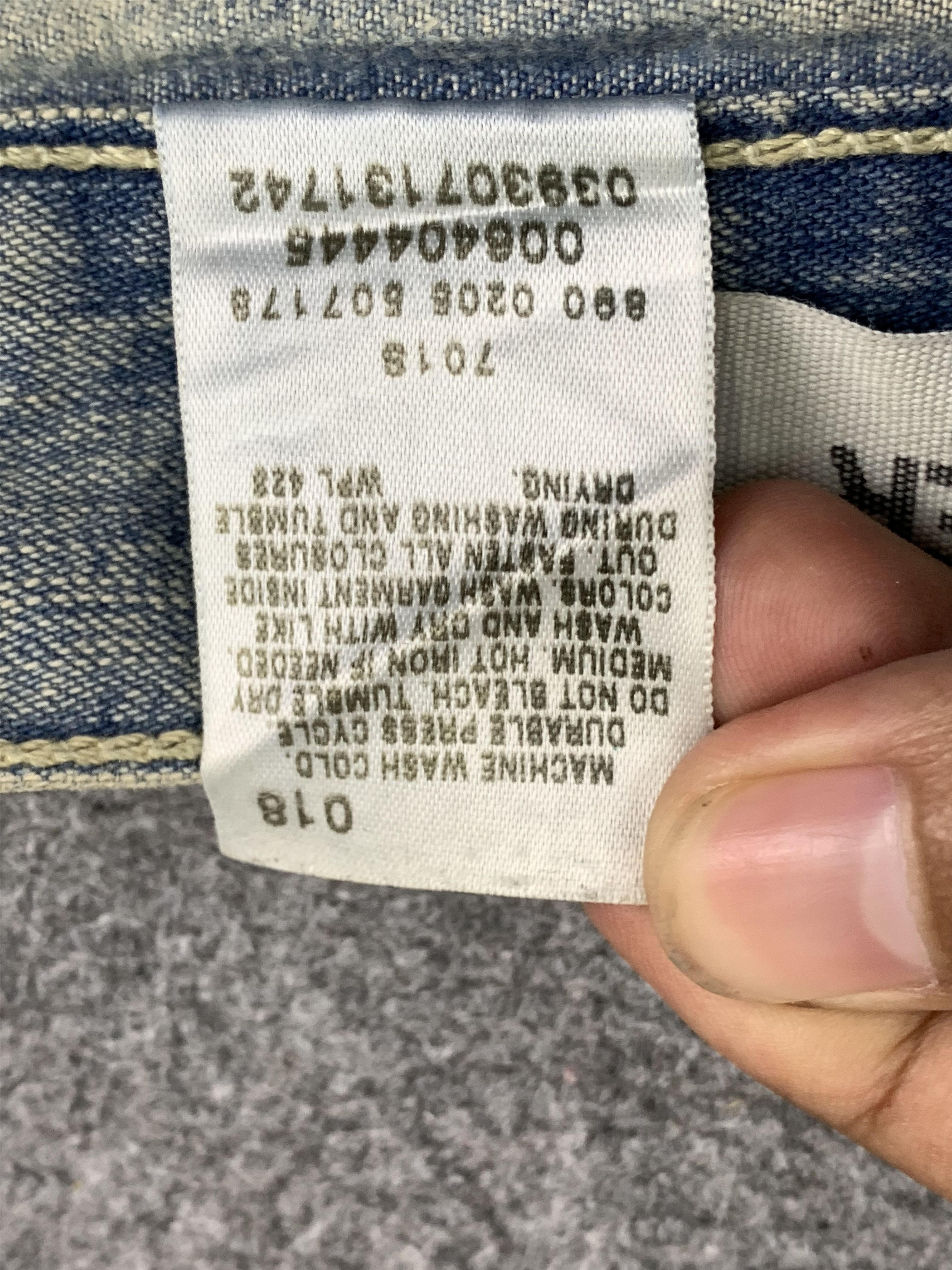 Levi's Vintage Levis Carpenter Light Wash Jeans DP1834 Size US 37 - 8 Thumbnail