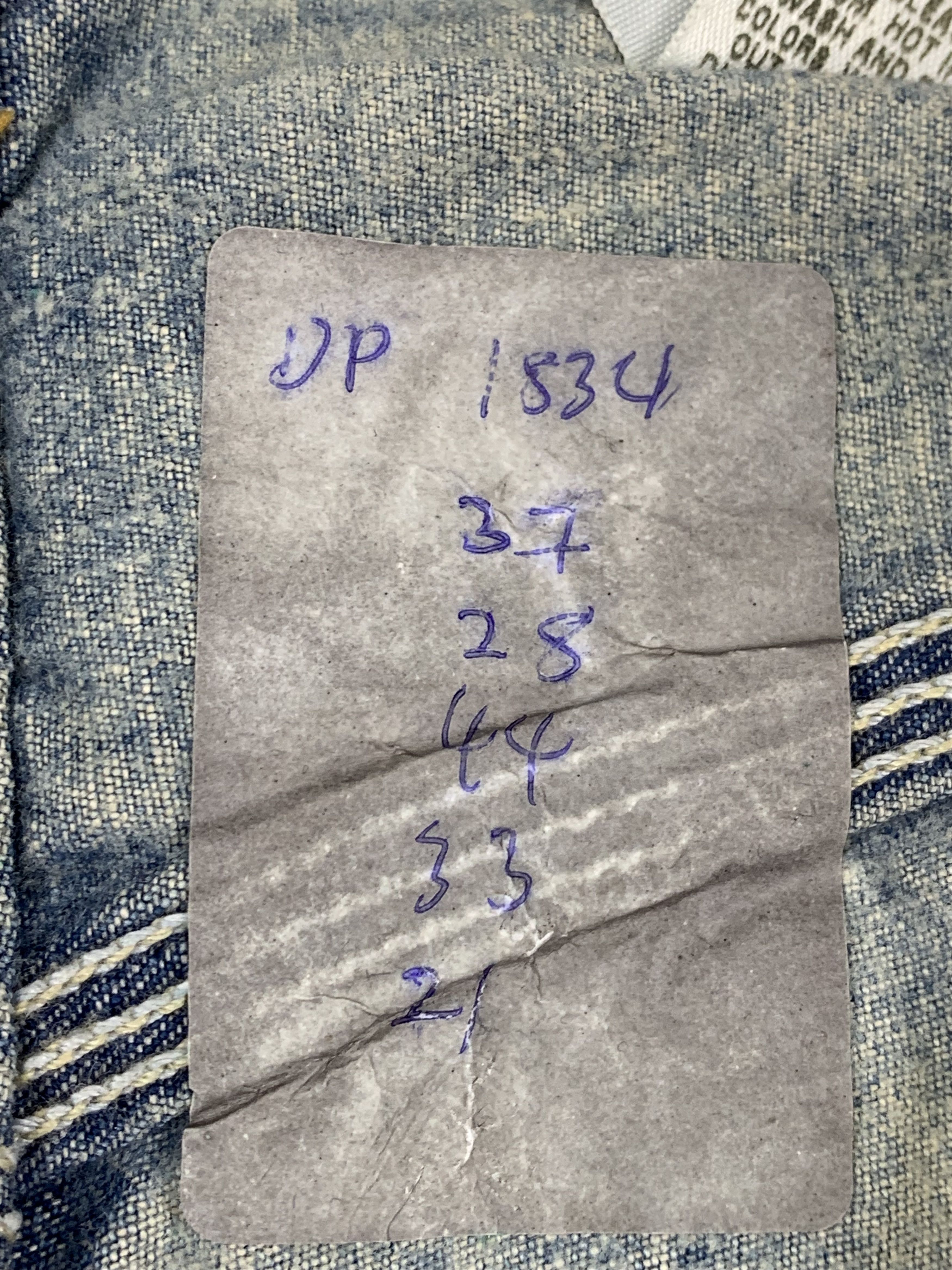 Levi's Vintage Levis Carpenter Light Wash Jeans DP1834 Size US 37 - 11 Thumbnail