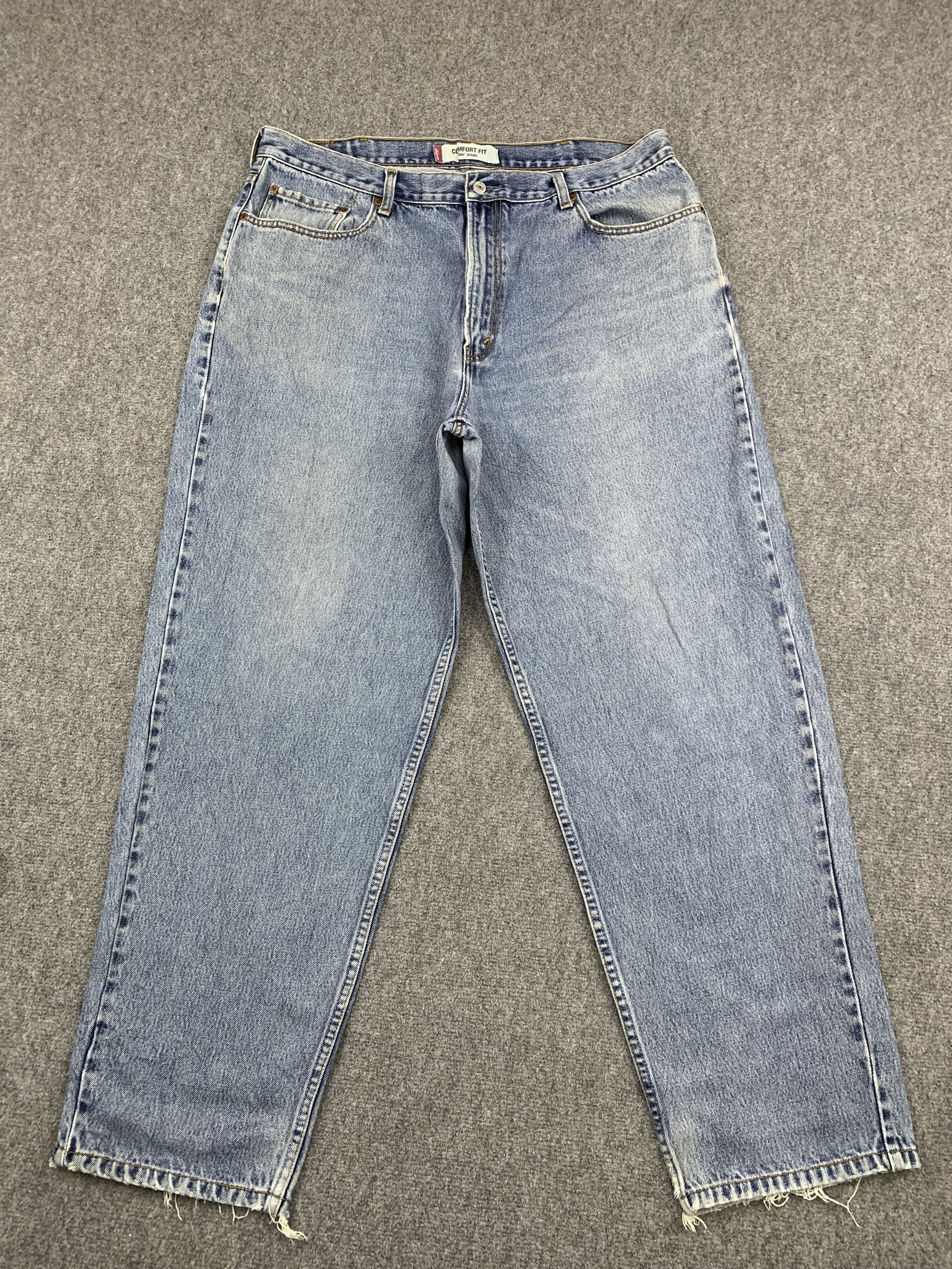 Levi's Vintage Levis 560 Light Blue Jeans DP1836 Size US 41 - 1 Thumbnail