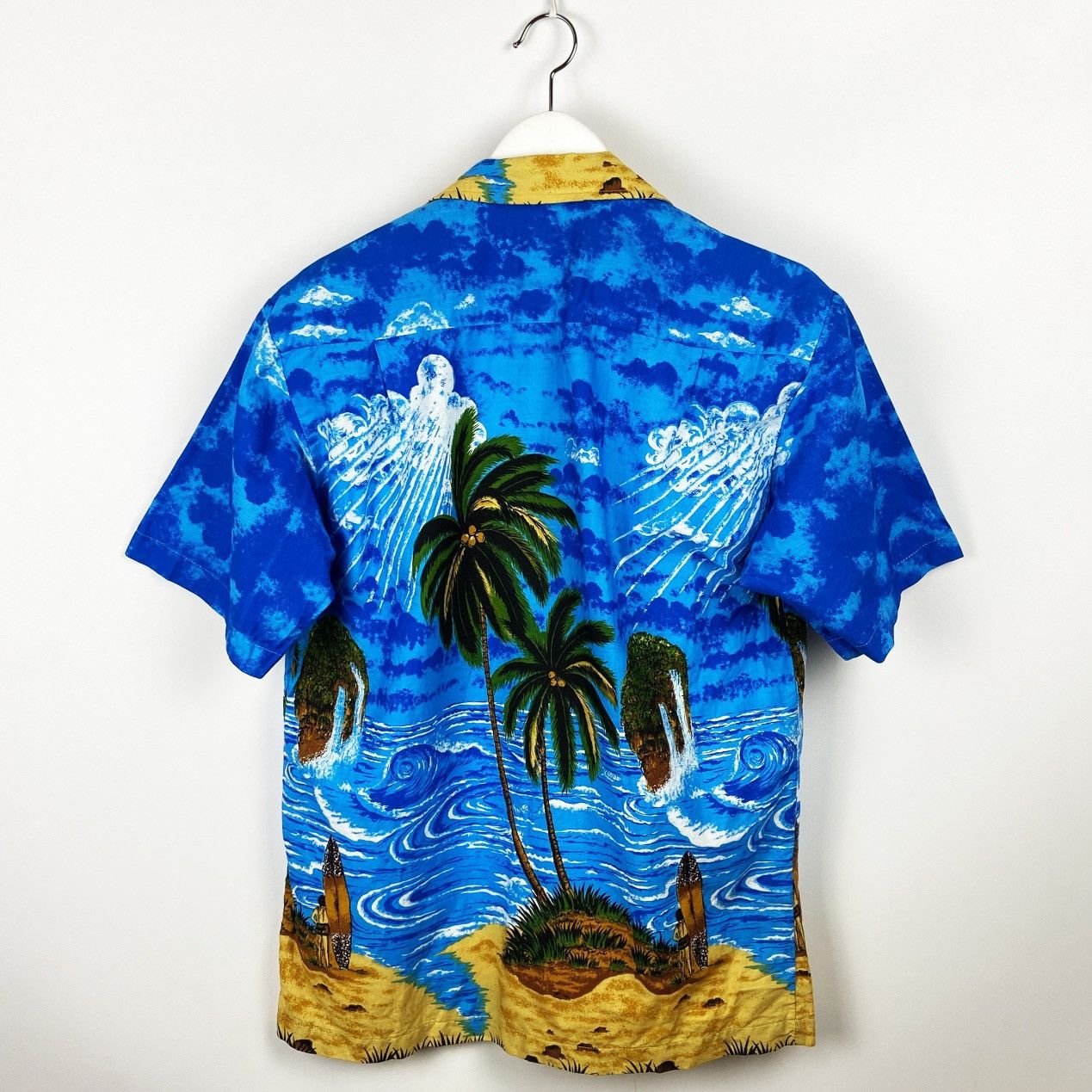Vintage Vintage 90s Naika Paradise Island Hawaiian Shirt size M nice Size US M / EU 48-50 / 2 - 2 Thumbnail