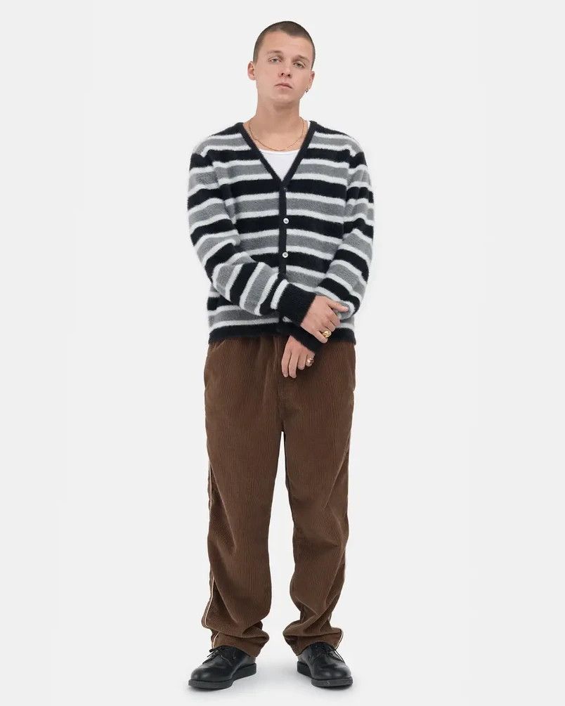 Stussy Shaggy Cardigan | Grailed