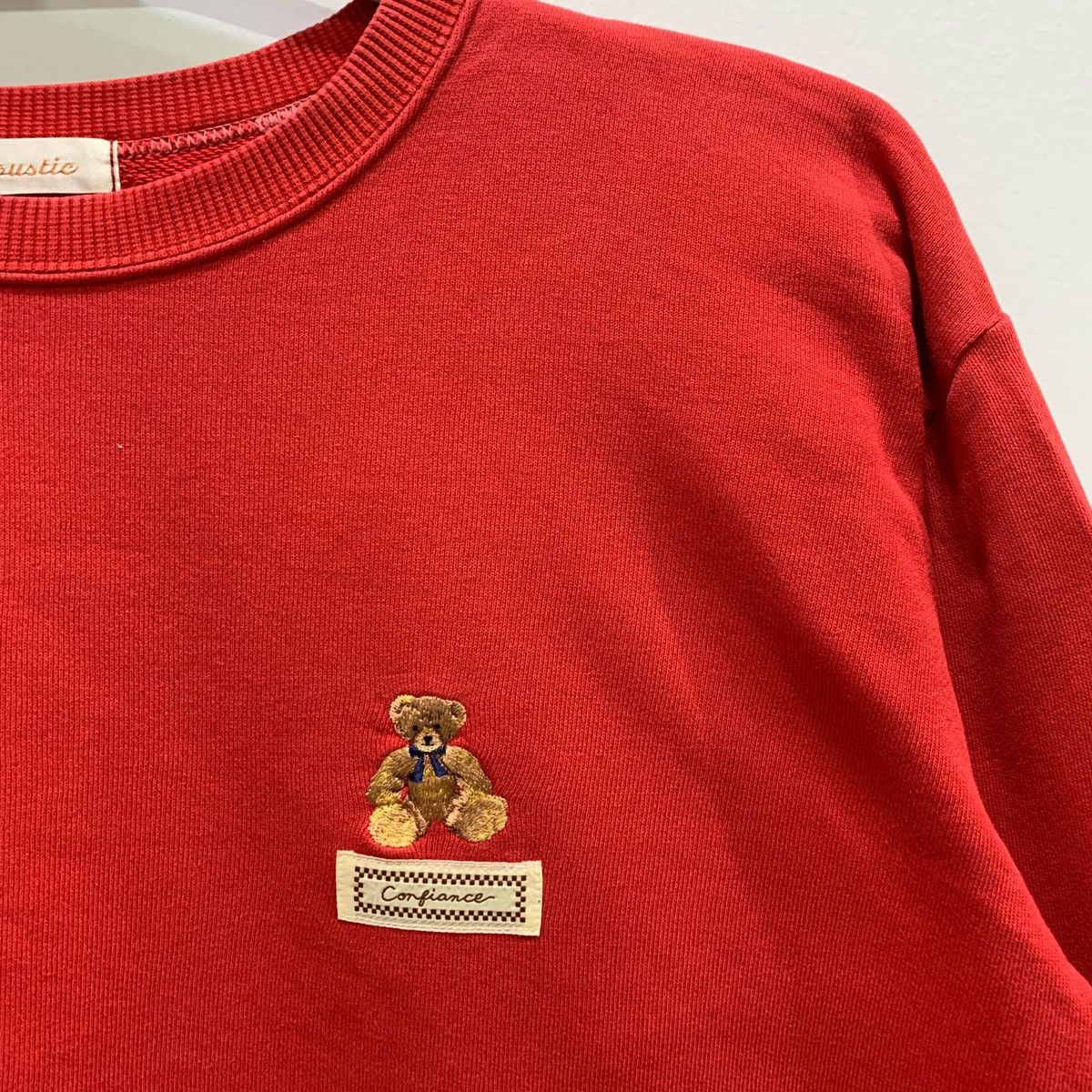 Japanese Brand × Vintage LOUSTIC CONFIANCE Sweatshirt Fits L Size US L / EU 52-54 / 3 - 3 Thumbnail