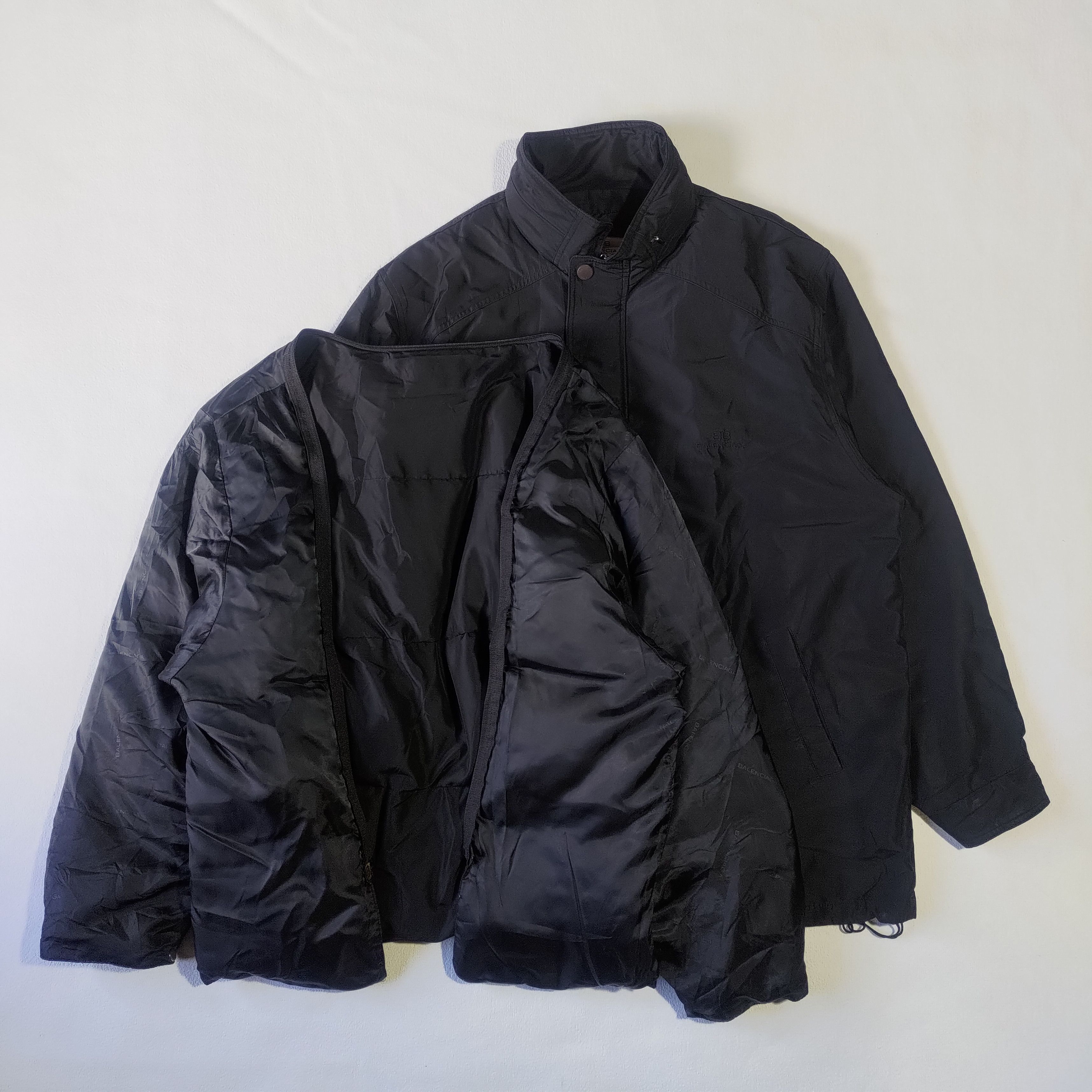 Balenciaga Packable Hood with Goose Down Inner Lining Size US XL / EU 56 / 4 - 8 Thumbnail