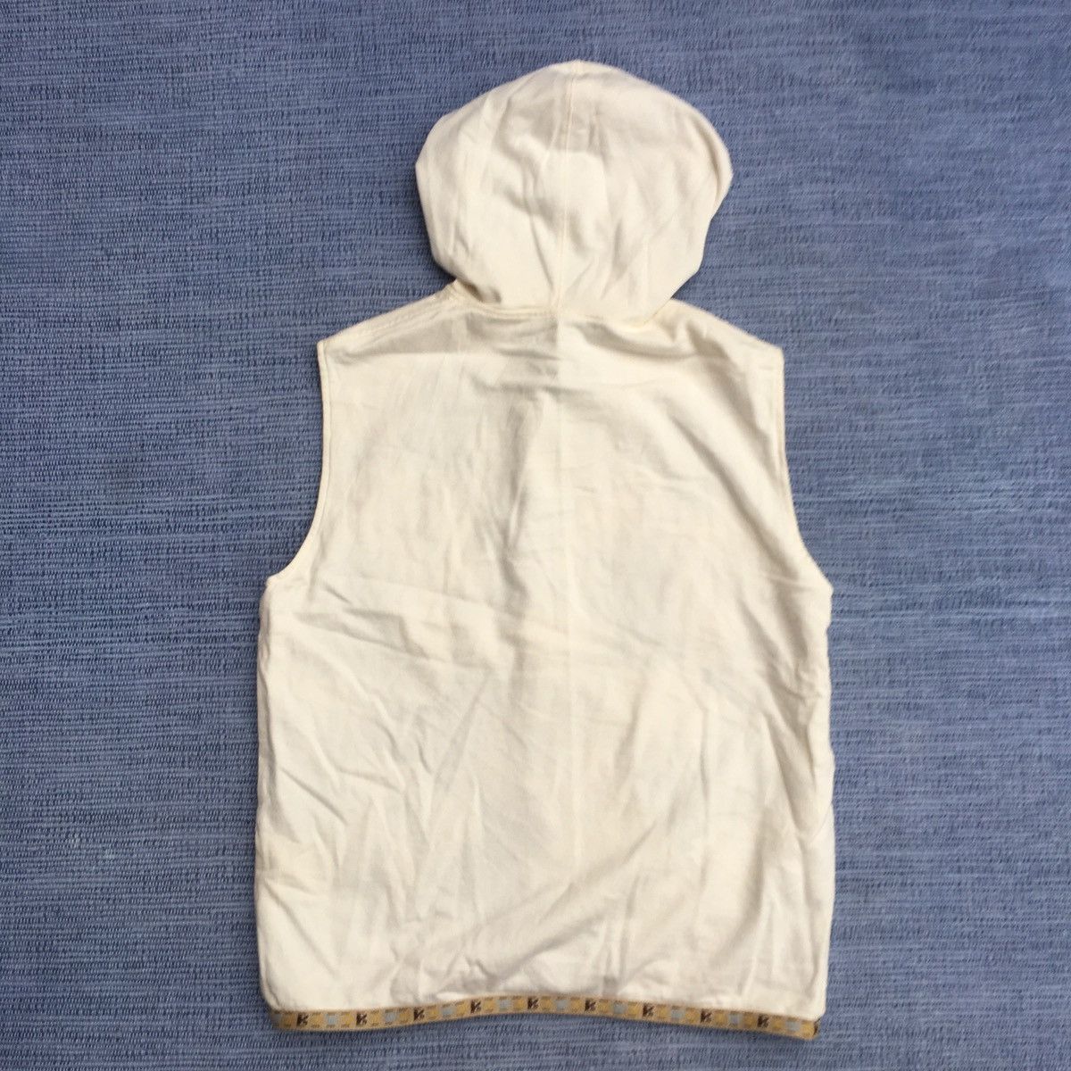 Japanese Brand white hoodie vest Size US M / EU 48-50 / 2 - 6 Thumbnail