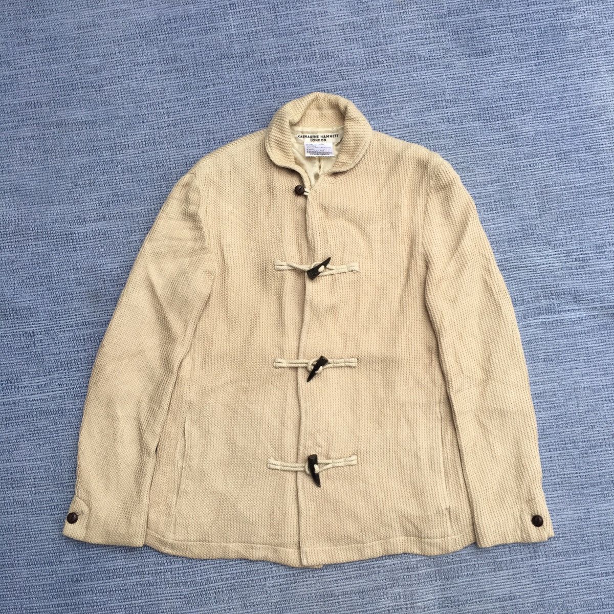Katharine Hamnett London knit duffer jacket Size US L / EU 52-54 / 3 - 2 Thumbnail