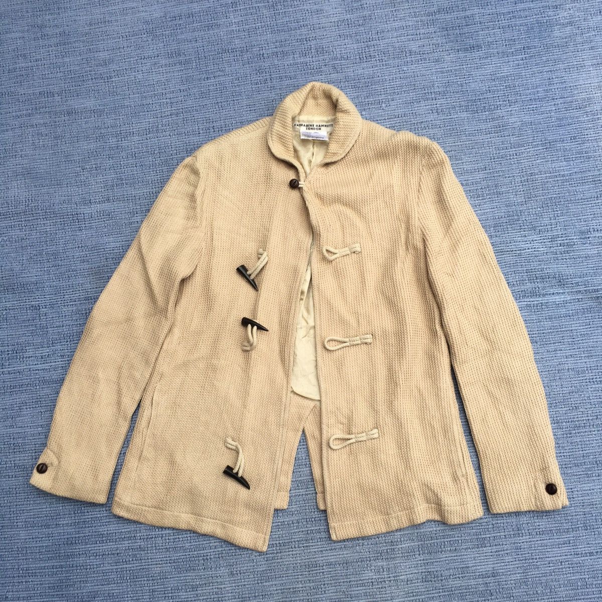 Katharine Hamnett London knit duffer jacket Size US L / EU 52-54 / 3 - 1 Thumbnail