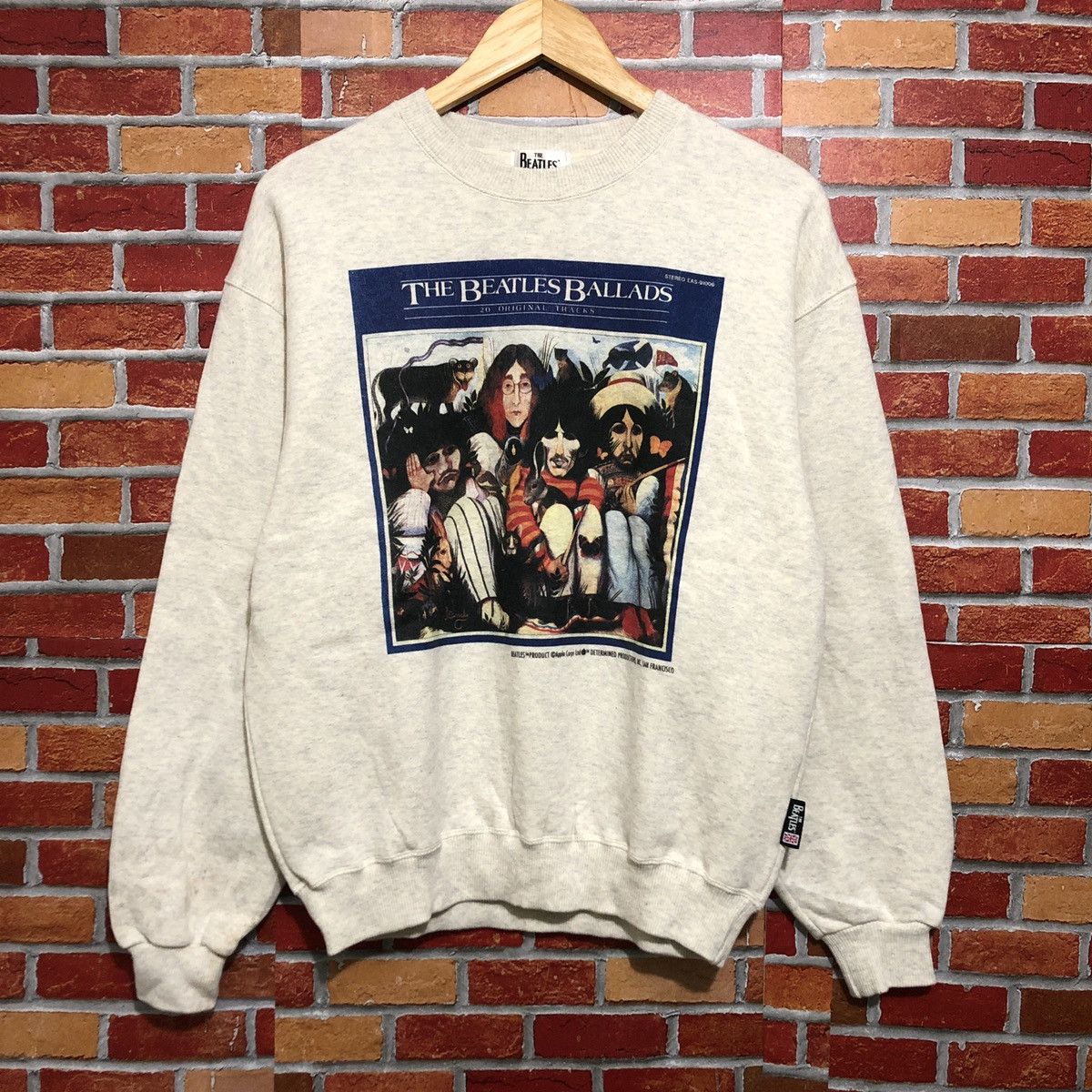 Vintage Vintage The Beatles Ballads Sweatshirt Size US M / EU 48-50 / 2 - 1 Thumbnail