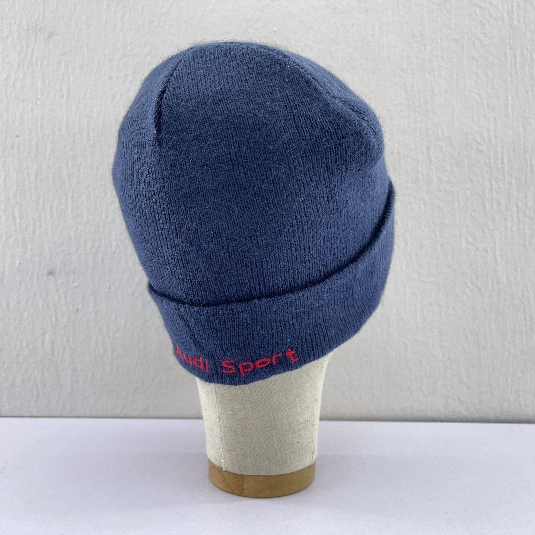 Audi × Vintage Audi Sport Embroidery Logo Beanie Hats-BH2211 Size ONE SIZE - 3 Thumbnail