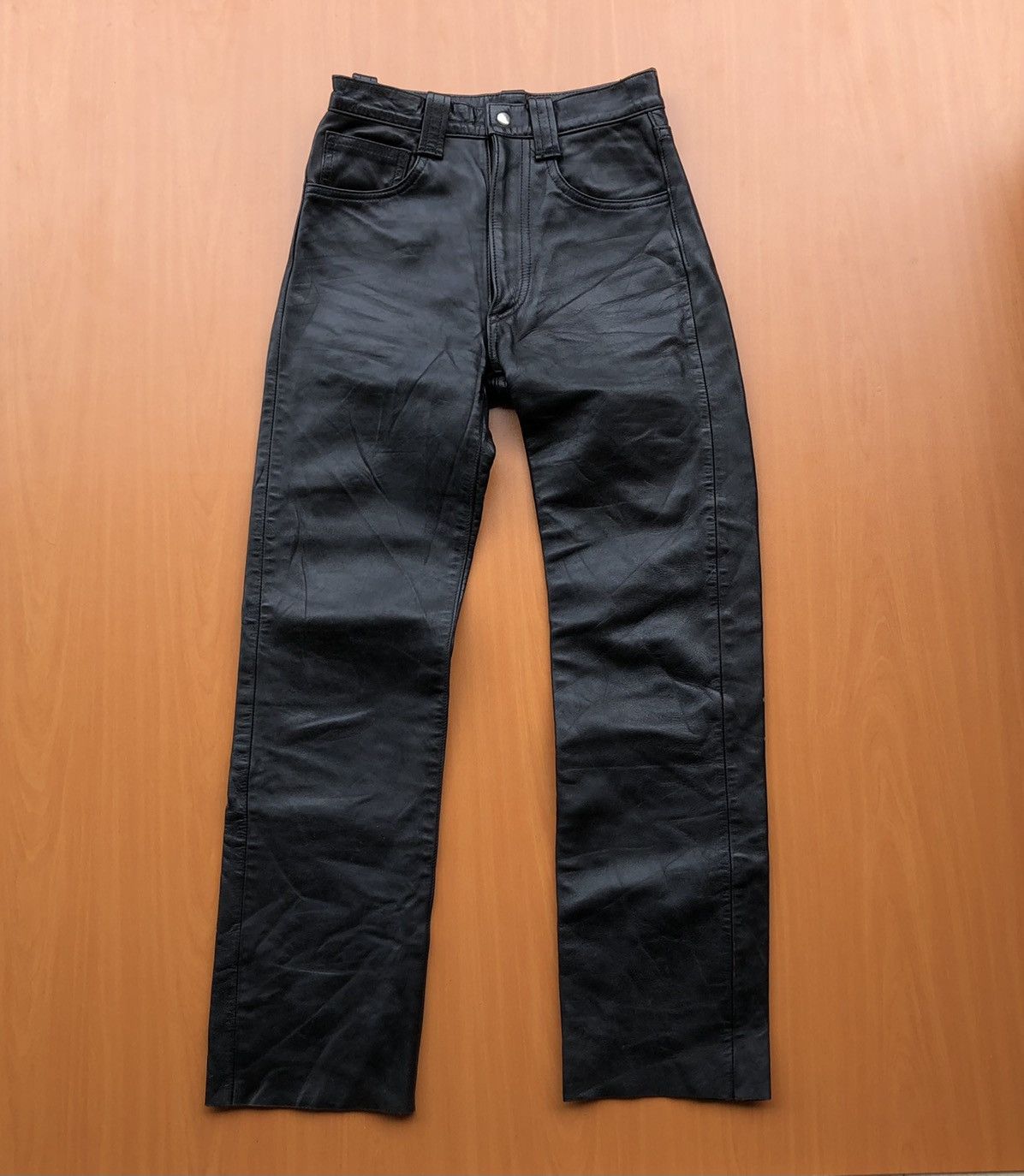Harley Davidson × The Real McCoy's × Vintage VINTAGE THE REAL MCCOY HARLEY DAVIDSON HORSEHIDE PANTS Size US 29 - 1 Thumbnail