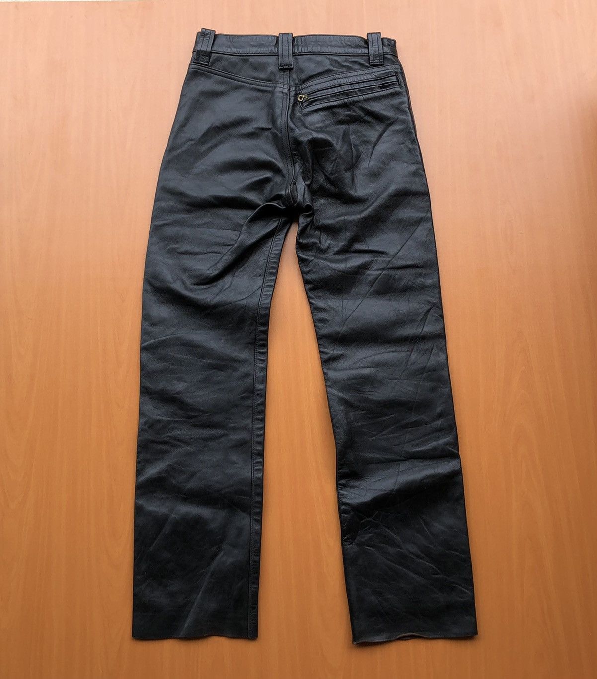 Harley Davidson × The Real McCoy's × Vintage VINTAGE THE REAL MCCOY HARLEY DAVIDSON HORSEHIDE PANTS Size US 29 - 6 Thumbnail