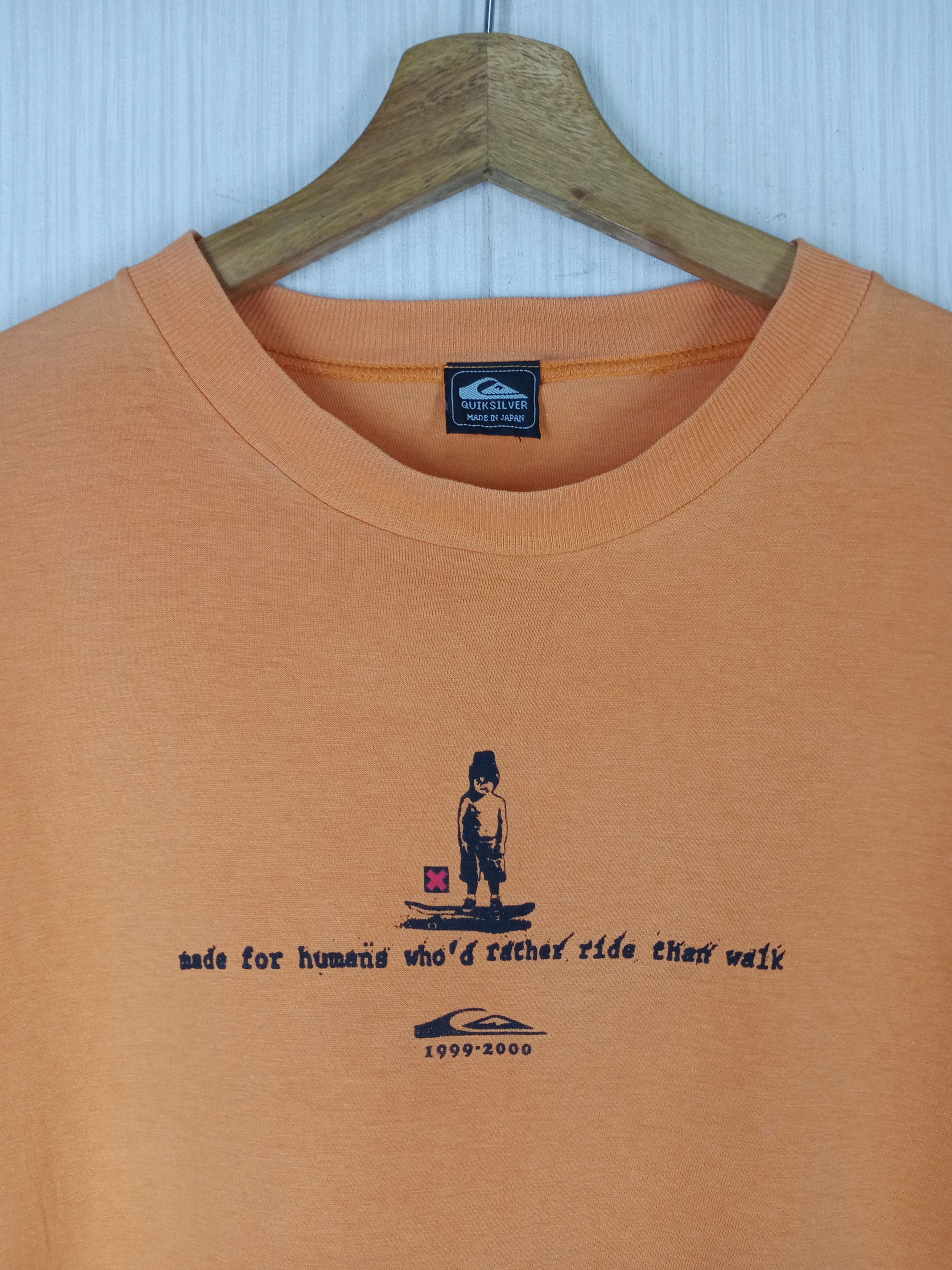 Quicksilver Vintage Quiksilver Tshirt Size US M / EU 48-50 / 2 - 4 Thumbnail