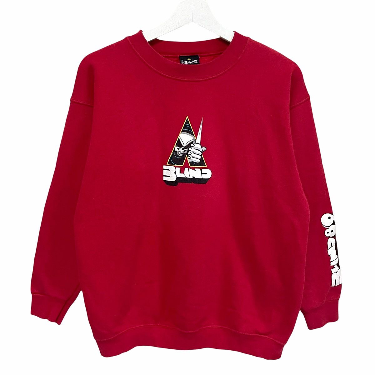 💥 90s BLIND SKATEBOARD PULLOVER CREWNECK SWEATSHIRT