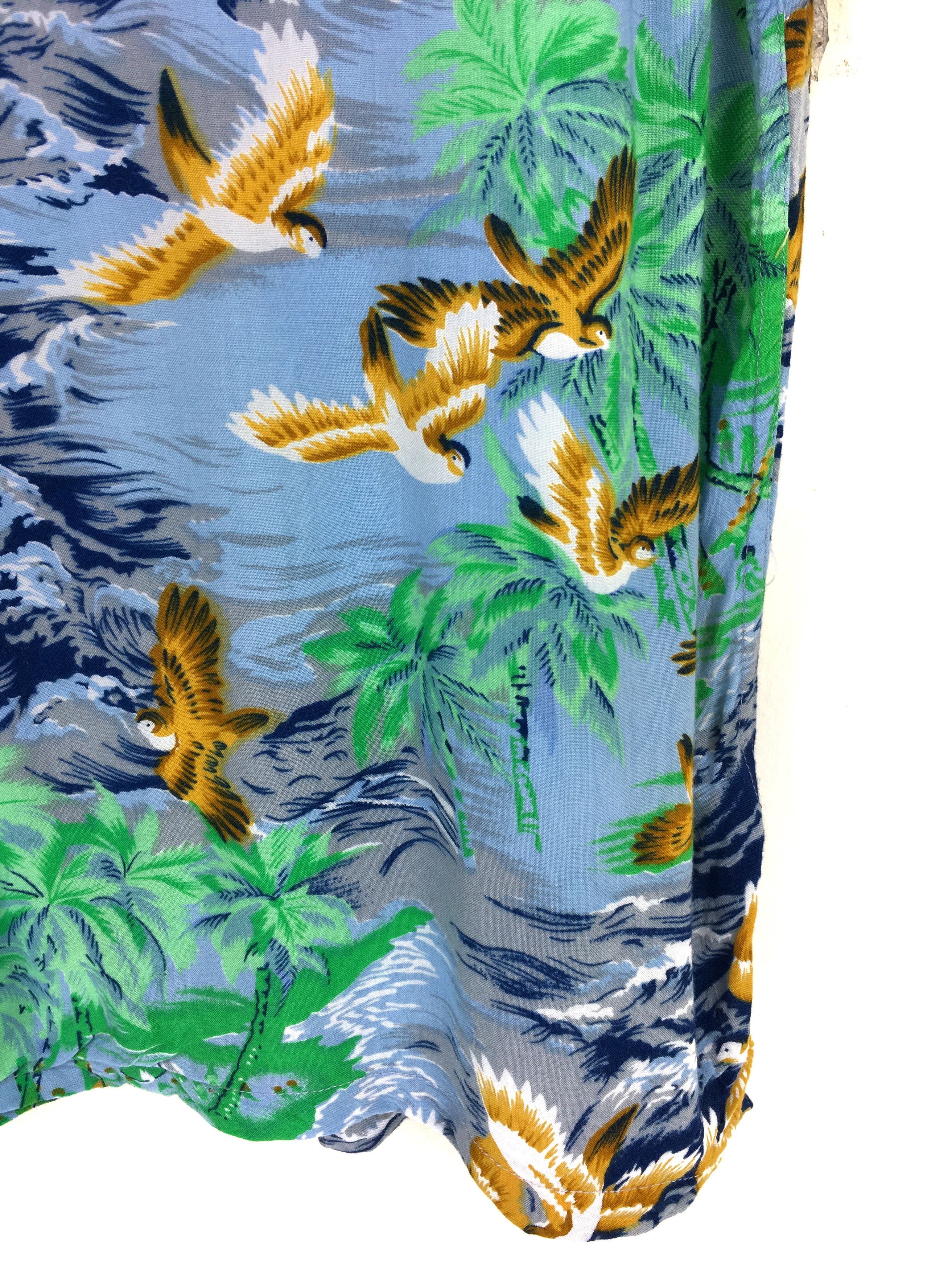 Stevenson Overall Co. Vintage STEVENSON Marib Beach Hawaiian Shirt Size US L / EU 52-54 / 3 - 6 Thumbnail