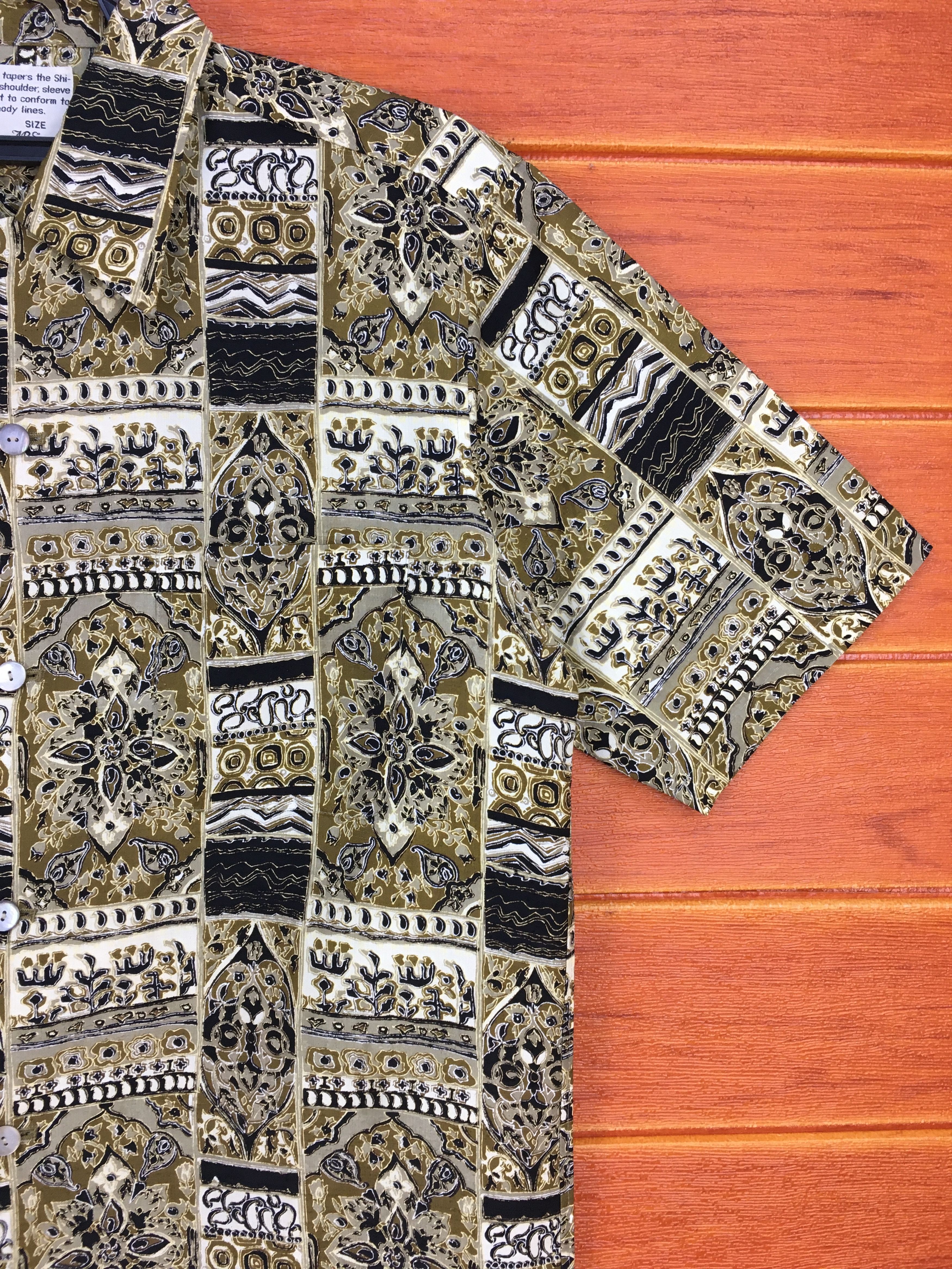 Japanese Brand Vintage Japanese Hawaiian ARS Psychedelic Abstract Shirt Size US M / EU 48-50 / 2 - 5 Thumbnail