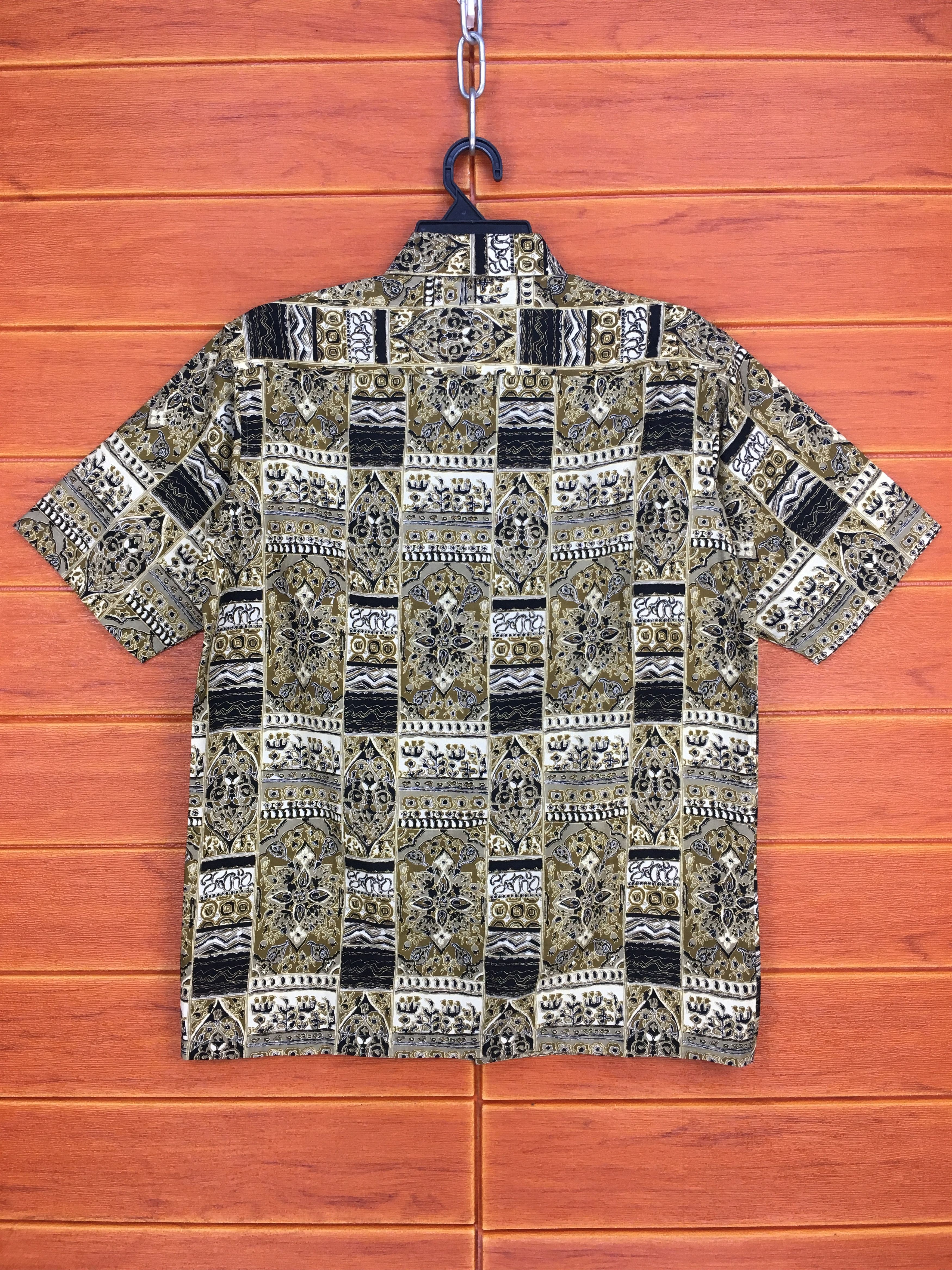 Japanese Brand Vintage Japanese Hawaiian ARS Psychedelic Abstract Shirt Size US M / EU 48-50 / 2 - 7 Thumbnail