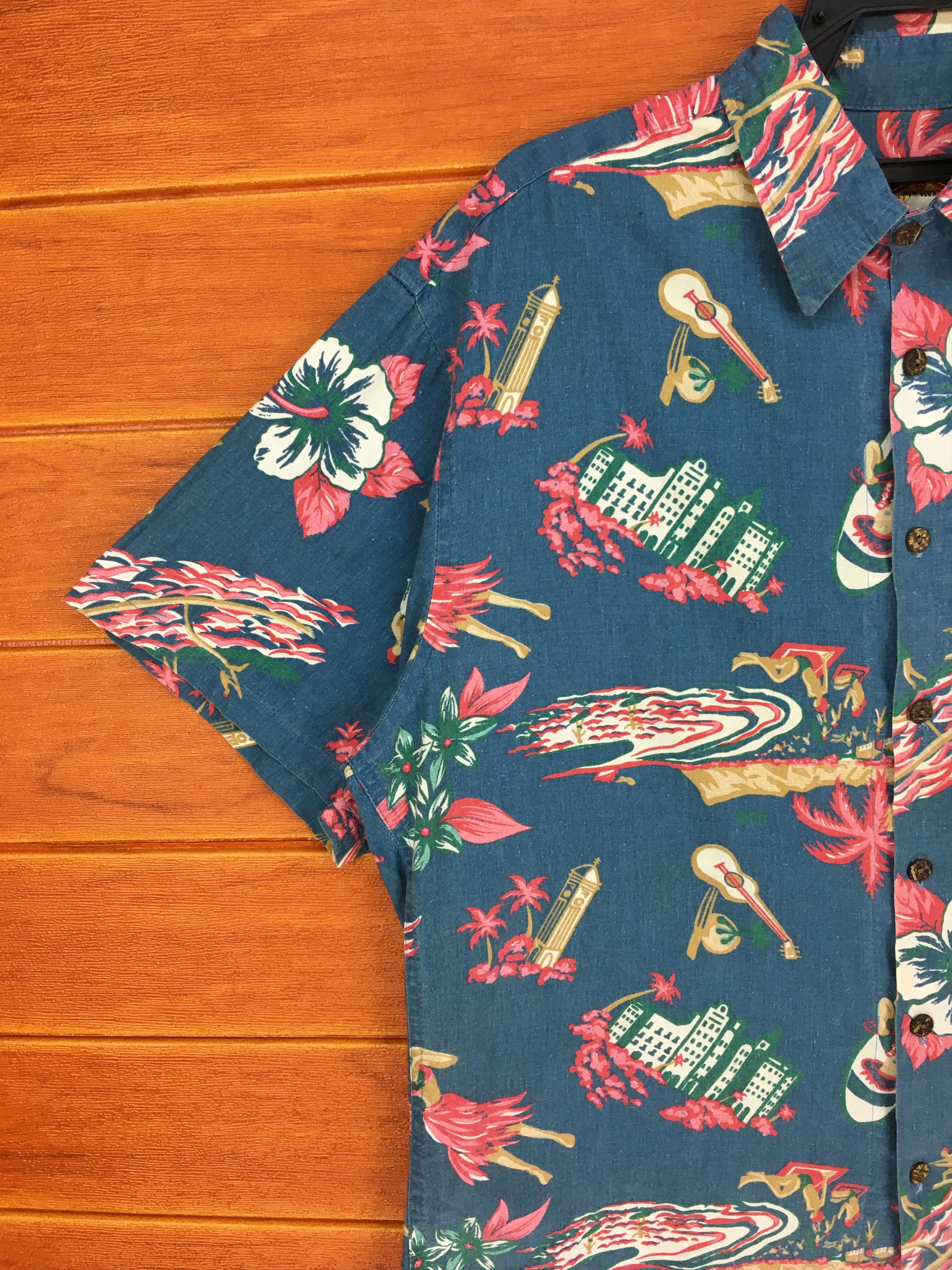 Vintage Vintage C. CLASSIC STYLE Made In Usa Hawaiian Shirt Size US L / EU 52-54 / 3 - 2 Thumbnail