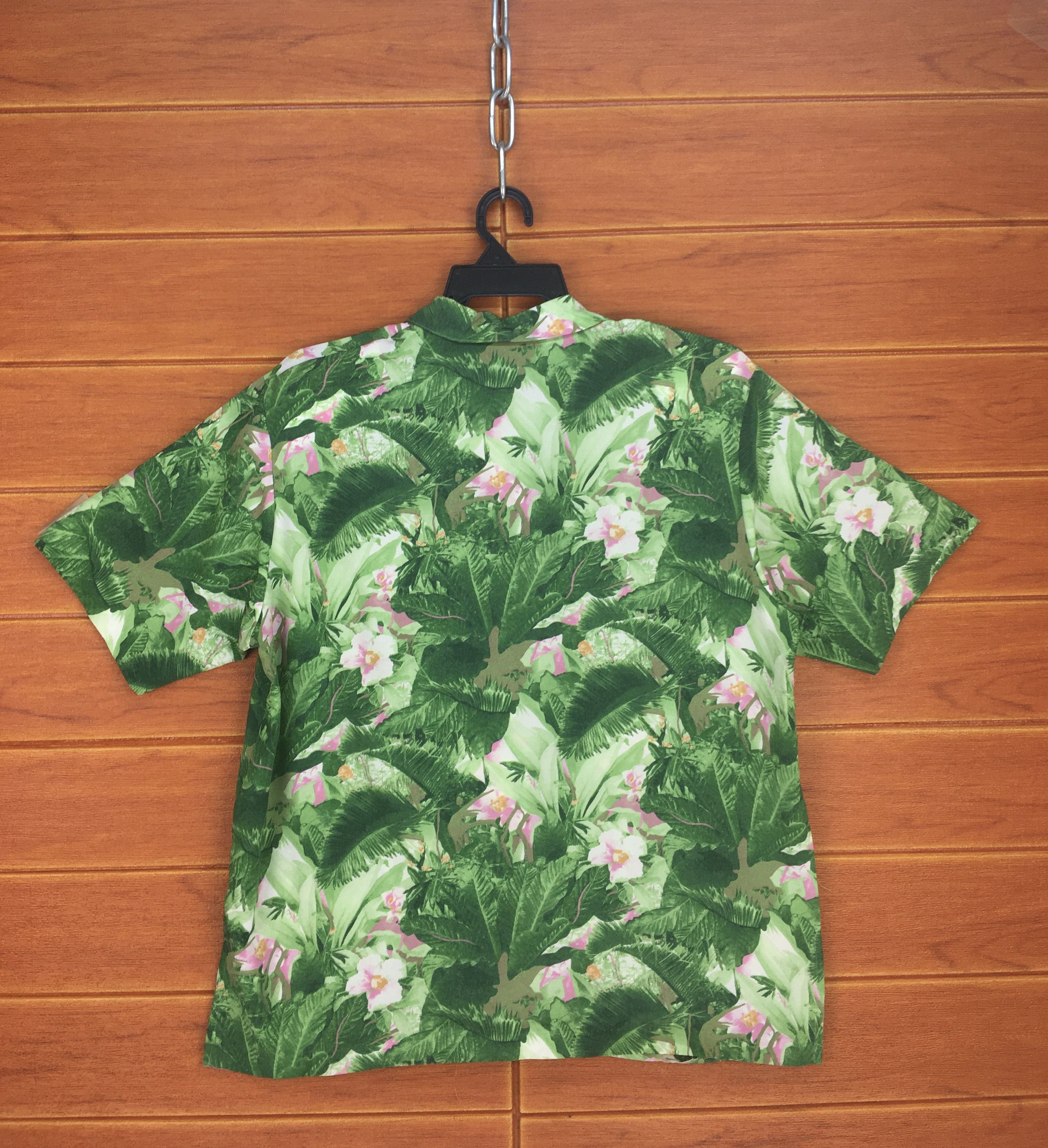 Japanese Brand Vintage Japanese Brand DIFFUSION Women Hawaiian Shirt Size ONE SIZE - 7 Thumbnail