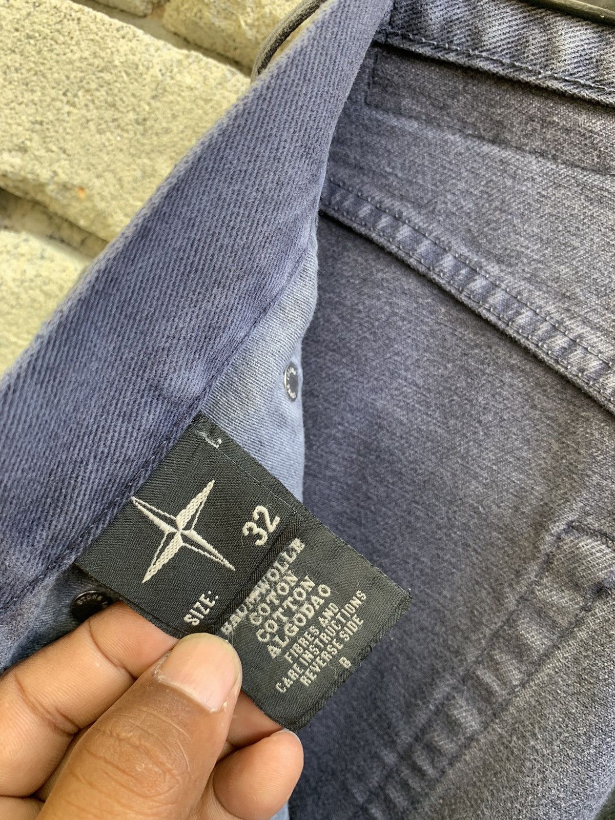 Stone Island Stone island Faded Blue Denim pants Size US 30 / EU 46 - 20 Thumbnail