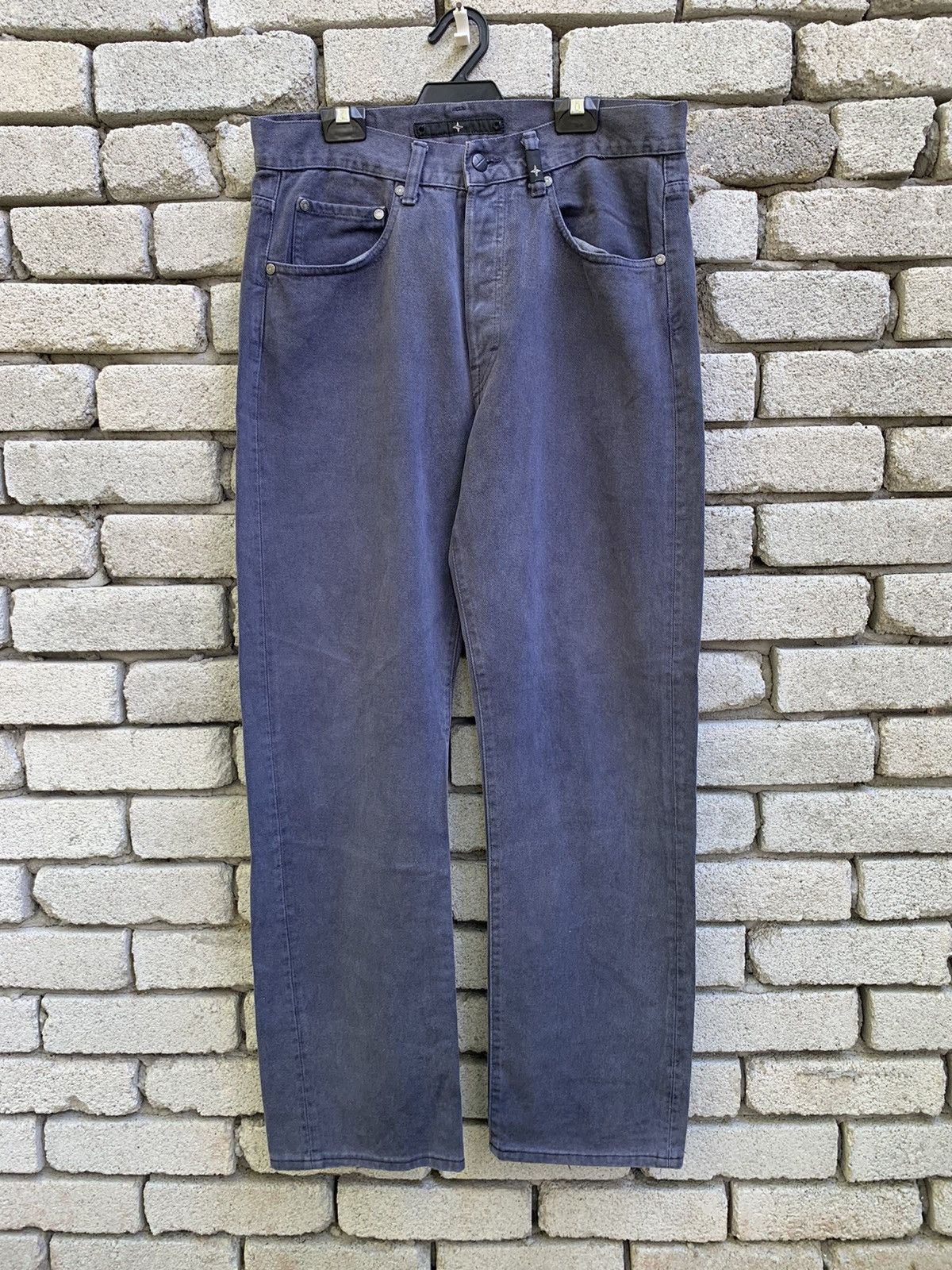 Stone Island Stone island Faded Blue Denim pants Size US 30 / EU 46 - 3 Thumbnail