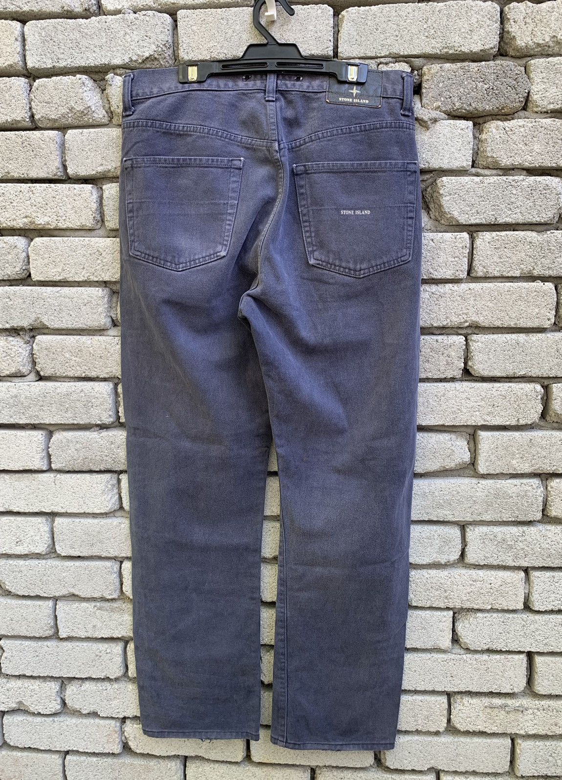 Stone Island Stone island Faded Blue Denim pants Size US 30 / EU 46 - 6 Thumbnail