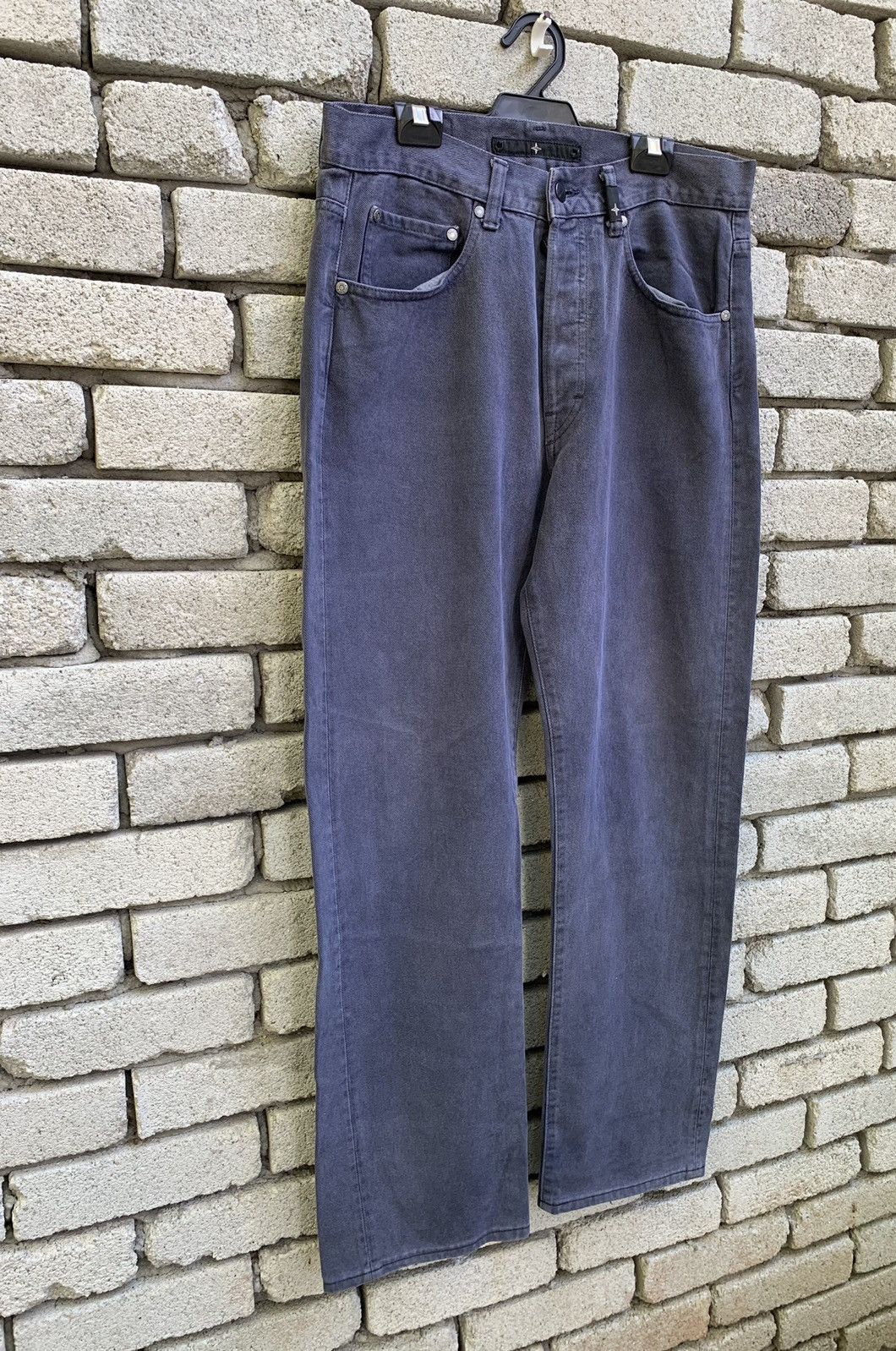 Stone Island Stone island Faded Blue Denim pants Size US 30 / EU 46 - 4 Thumbnail