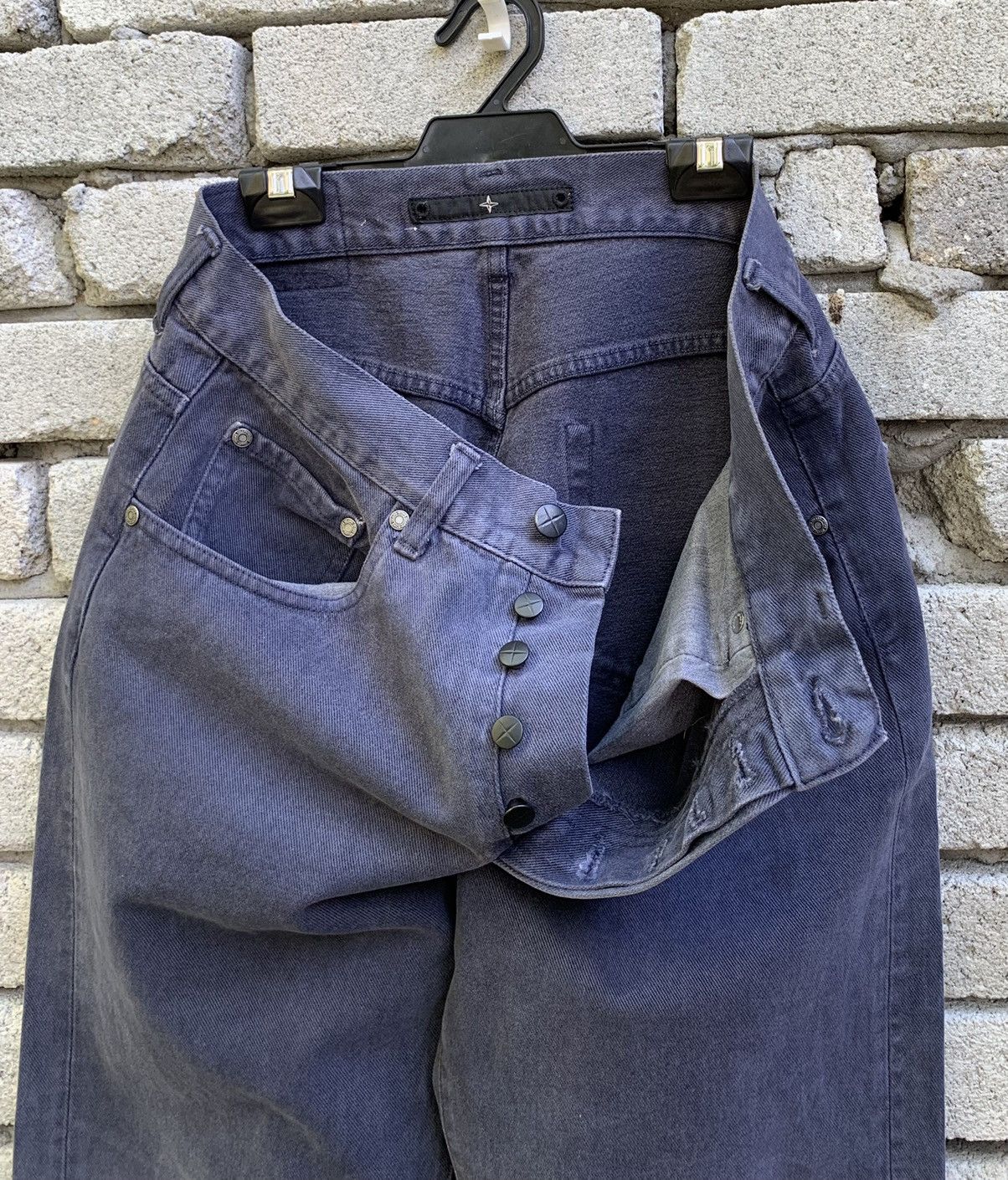 Stone Island Stone island Faded Blue Denim pants Size US 30 / EU 46 - 14 Thumbnail