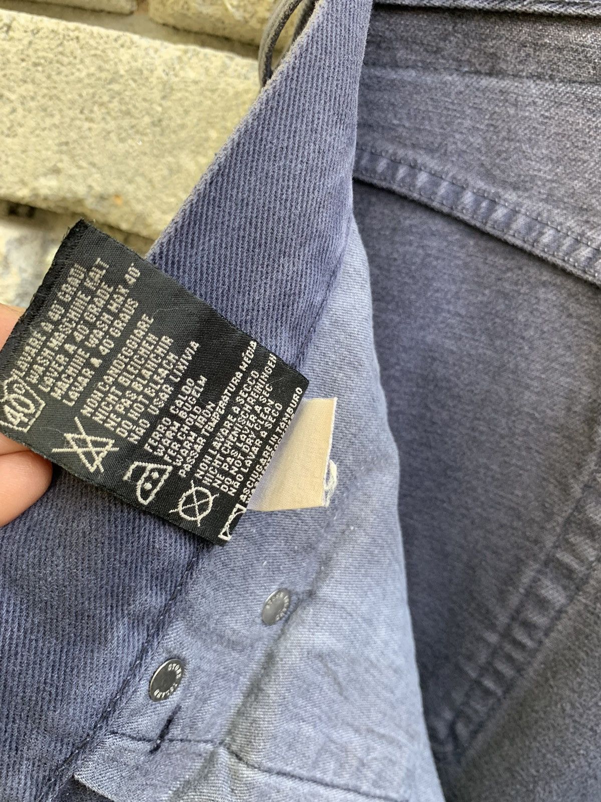 Stone Island Stone island Faded Blue Denim pants Size US 30 / EU 46 - 22 Thumbnail